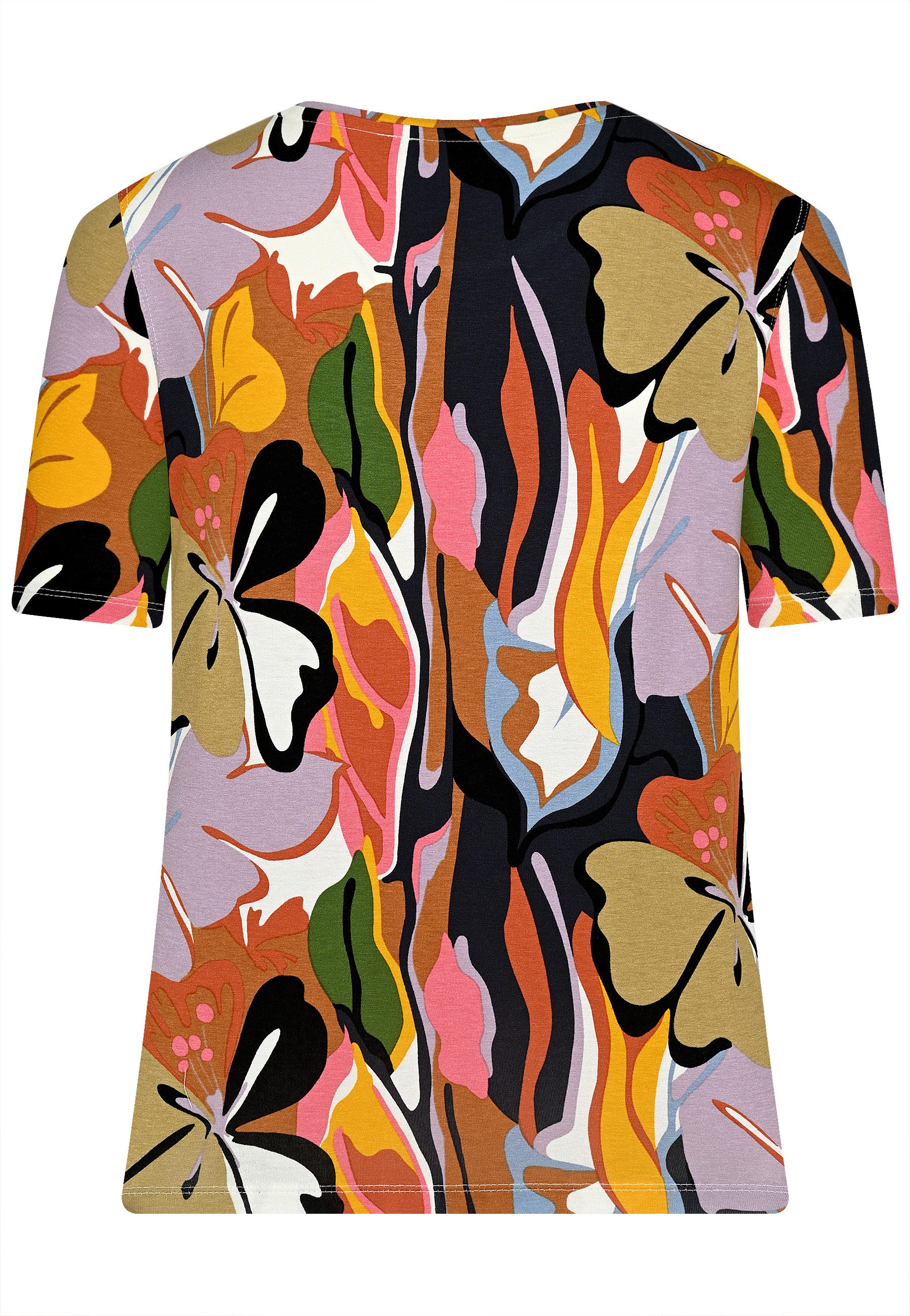 BICALLA T-Shirt Shirt mit Tropical-Print in günstig online kaufen