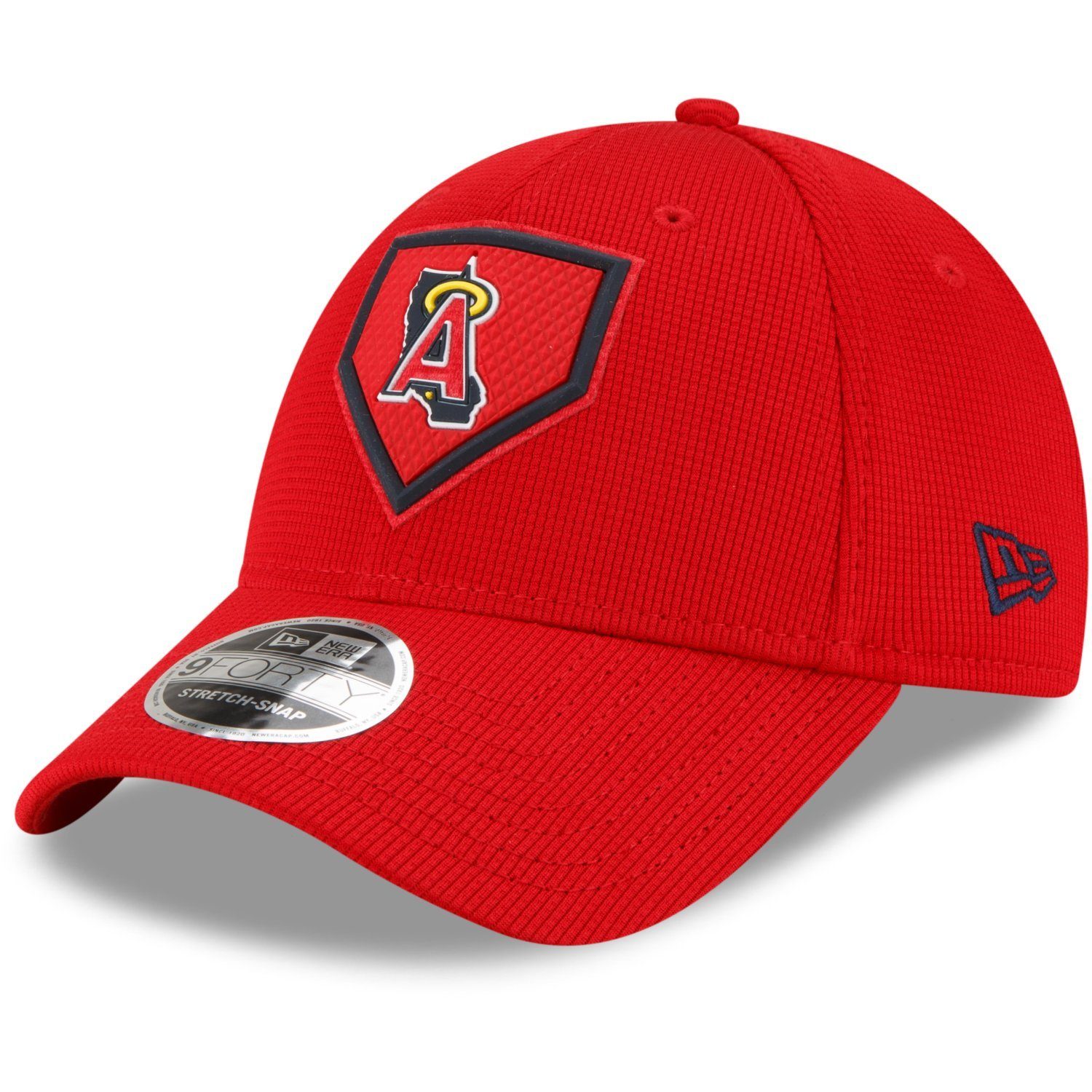 New Era Fitted Cap 9FORTY StretchFit MLB CLUBHOUSE 2022 Los Angeles Angels