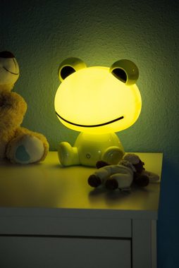 Nino Leuchten LED Tischleuchte Frog, LED fest integriert, Warmweiß