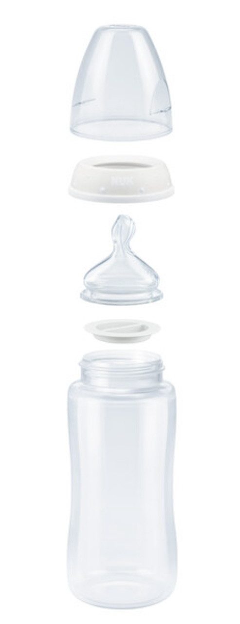 NUK Babyflasche NUK First Choice Glas-Babyflasche 1M Sauger 120ml – Bild 3 von 5