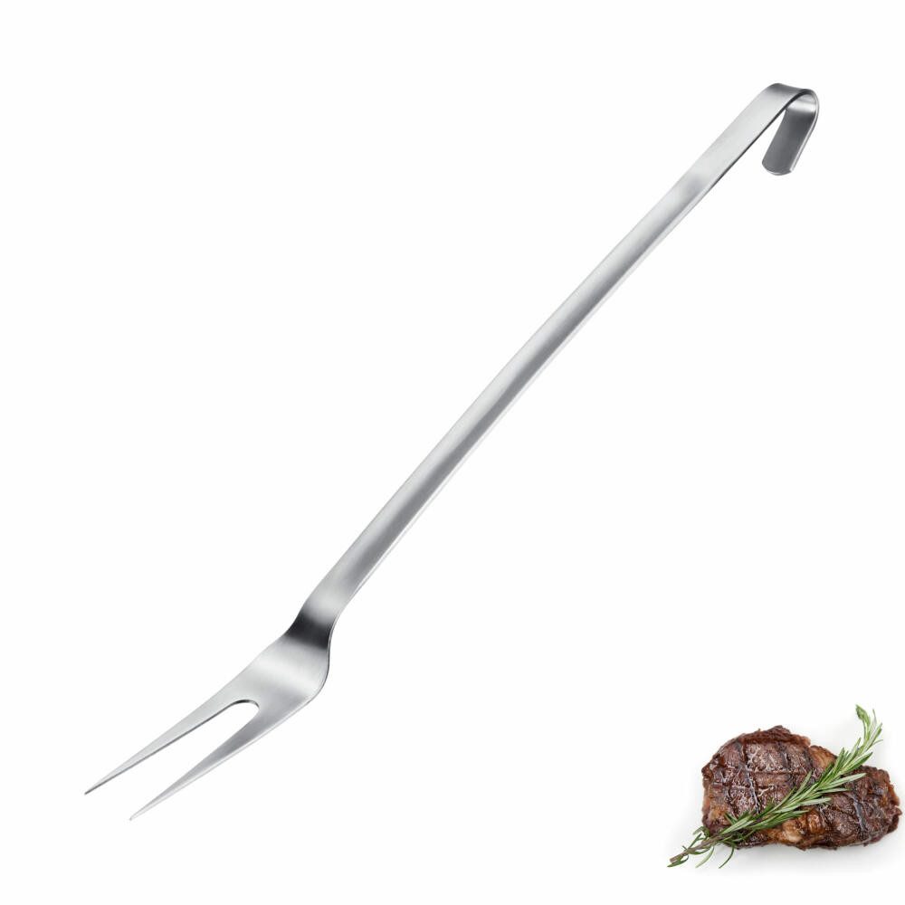 WESTMARK Tranchiermesser Pro – Edelstahl Tranchiergabel mit langen Zinken & Aufhängehaken, 50, rostfrei, spülmaschinengeeignet, ergonomischer Griff