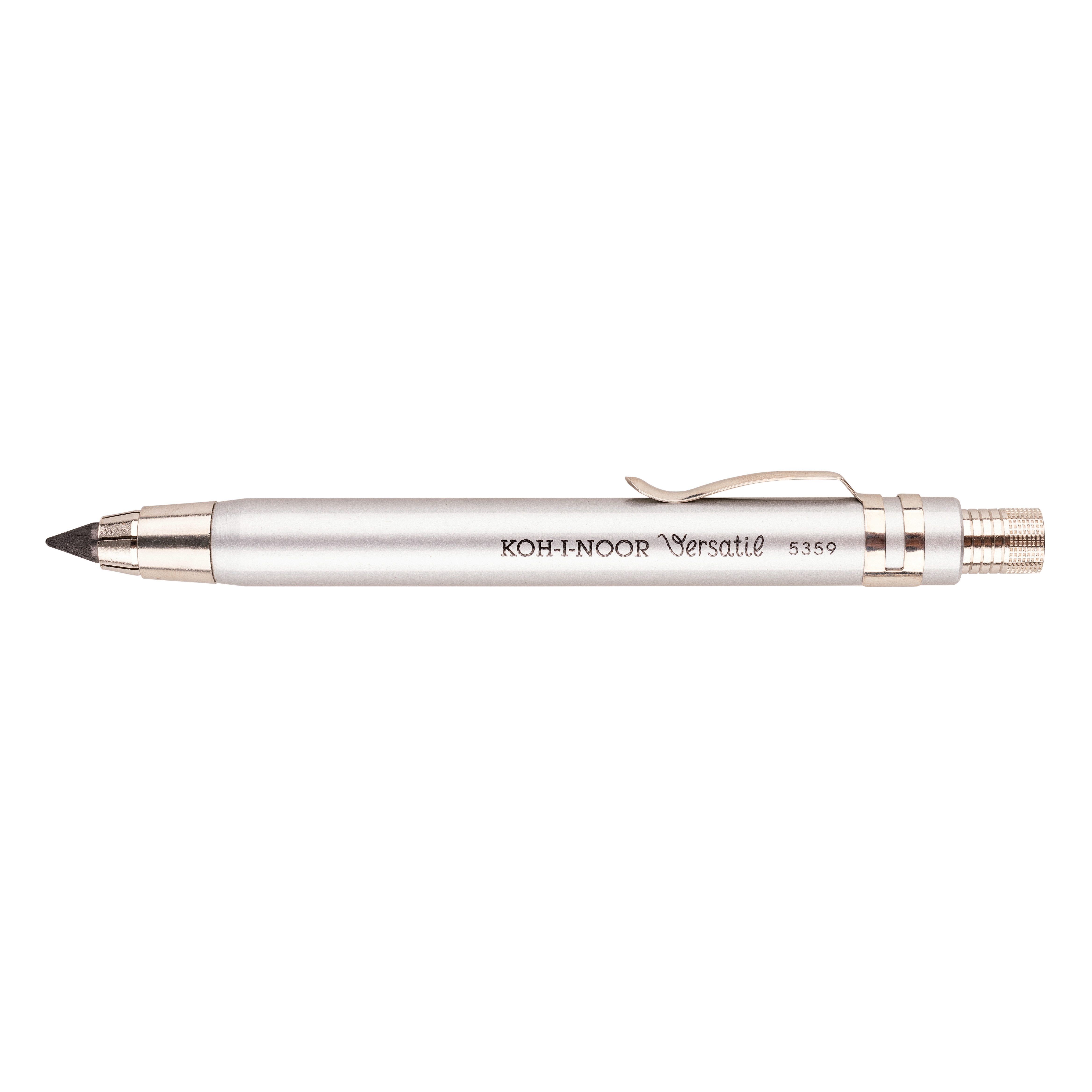 KOH-I-NOOR Druckbleistift KOH Druckbleistift Metall 5,6 mm x80 mm silber 15KK