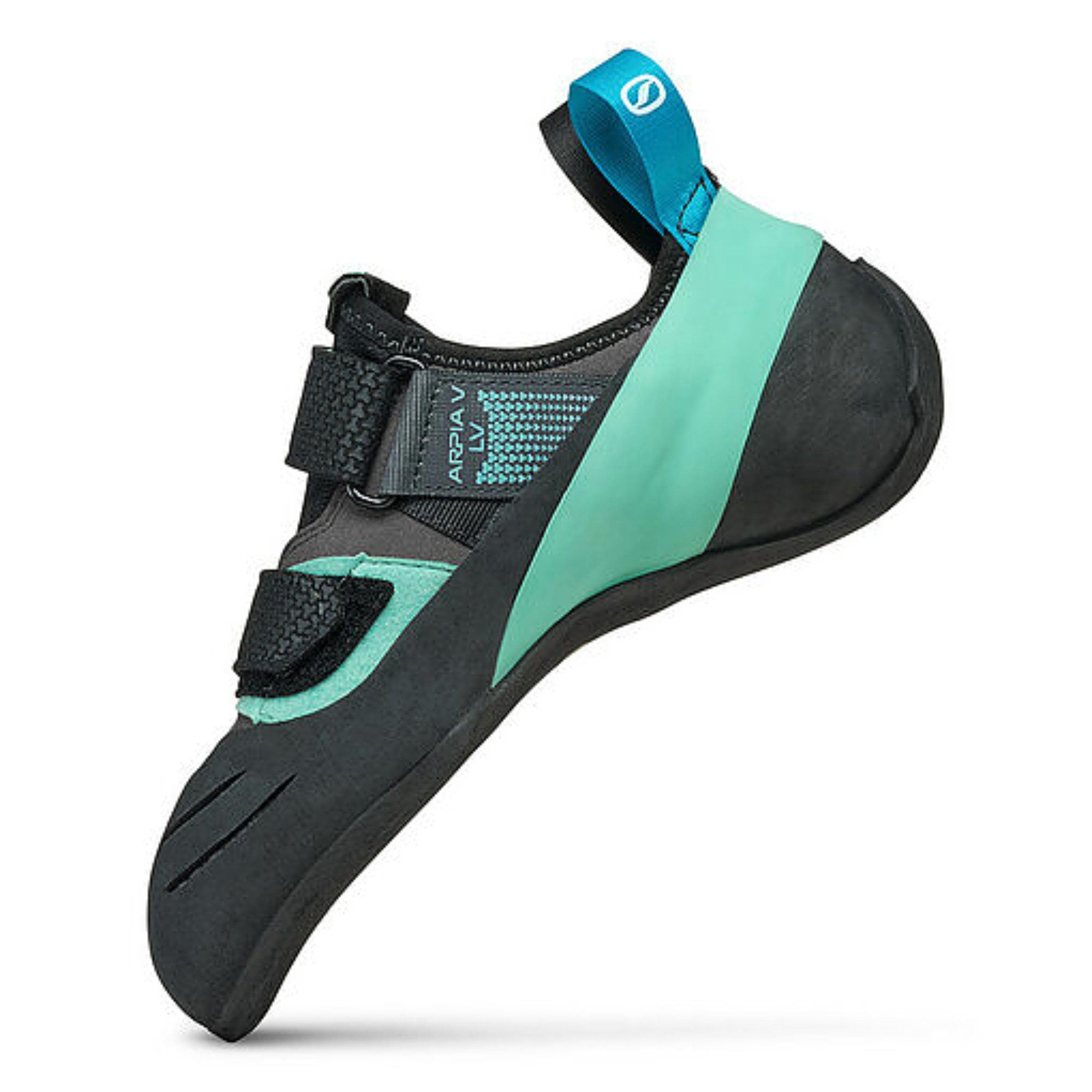 Scarpa Arpia V LV - Damen Kletterschuh - shark/aqua Kletterschuh