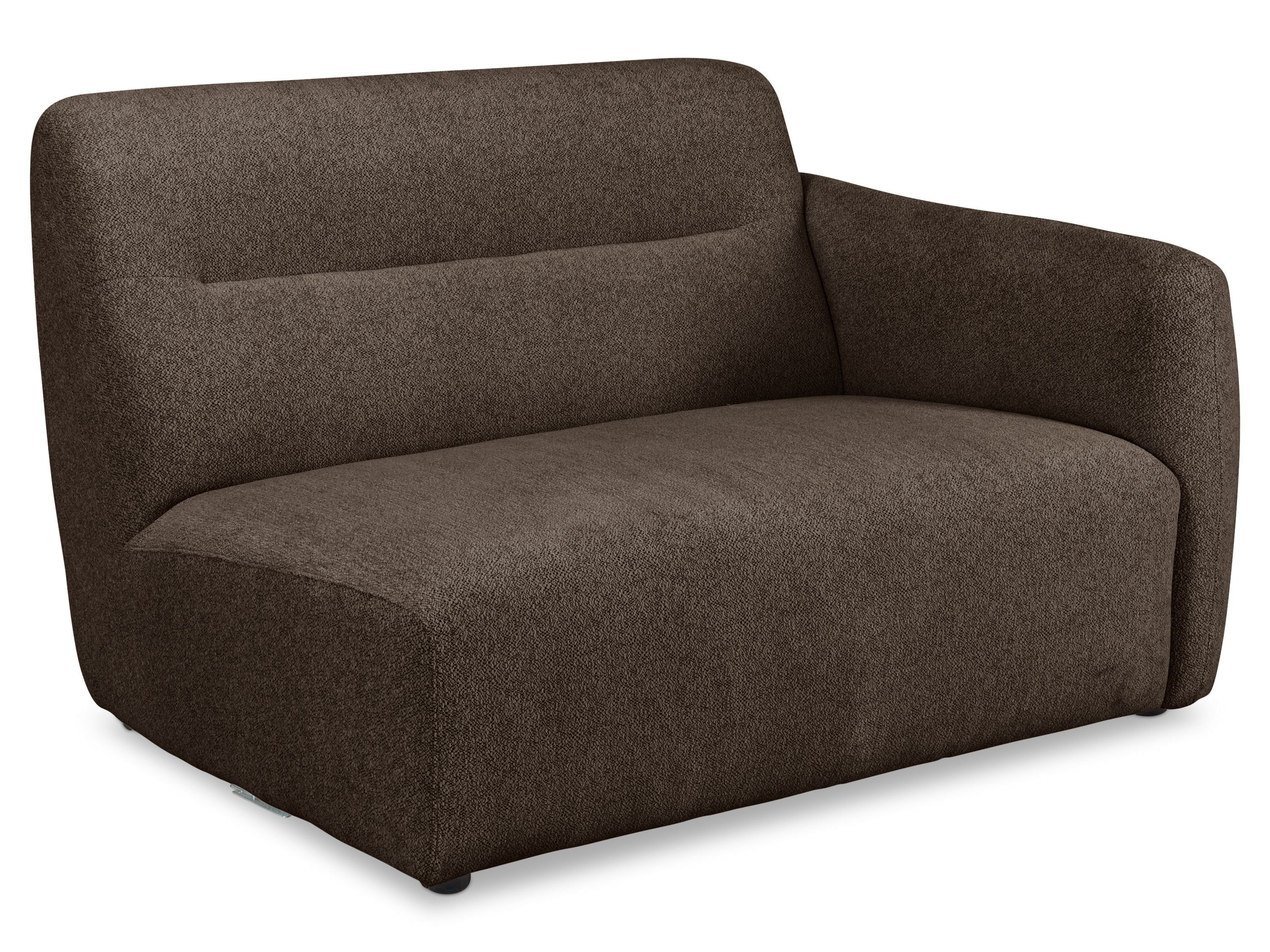 SANSIBAR Living Sofa Sitzelement, Sitzelement SANSIBAR ESBERG (BHT 132x84x100 cm) BHT 132x84x100 cm BRAUN