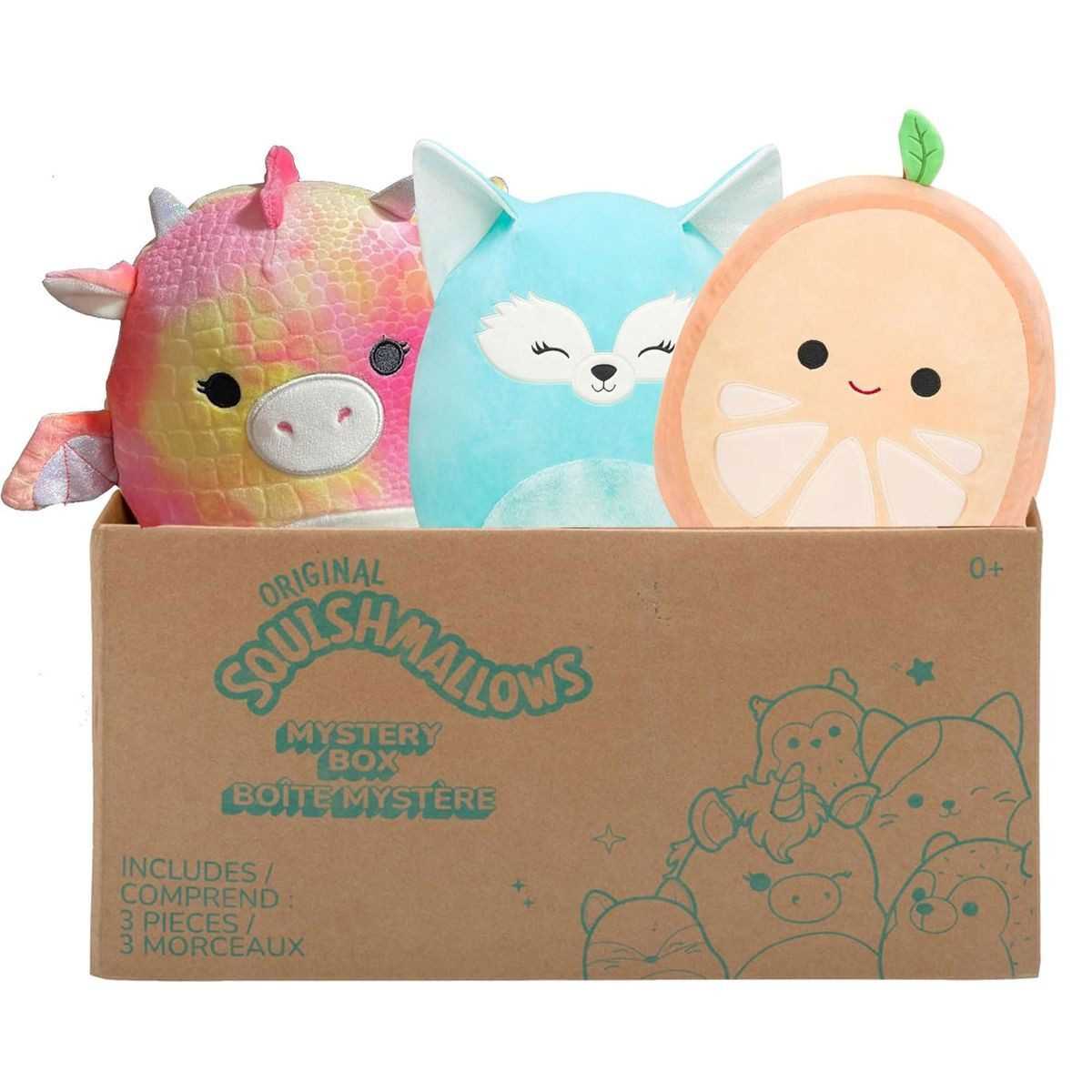 Jazwares Plüschfigur [8,66€/Stk]JazwaresSQCR04665 sort-Squishmallows-Myster günstig online kaufen