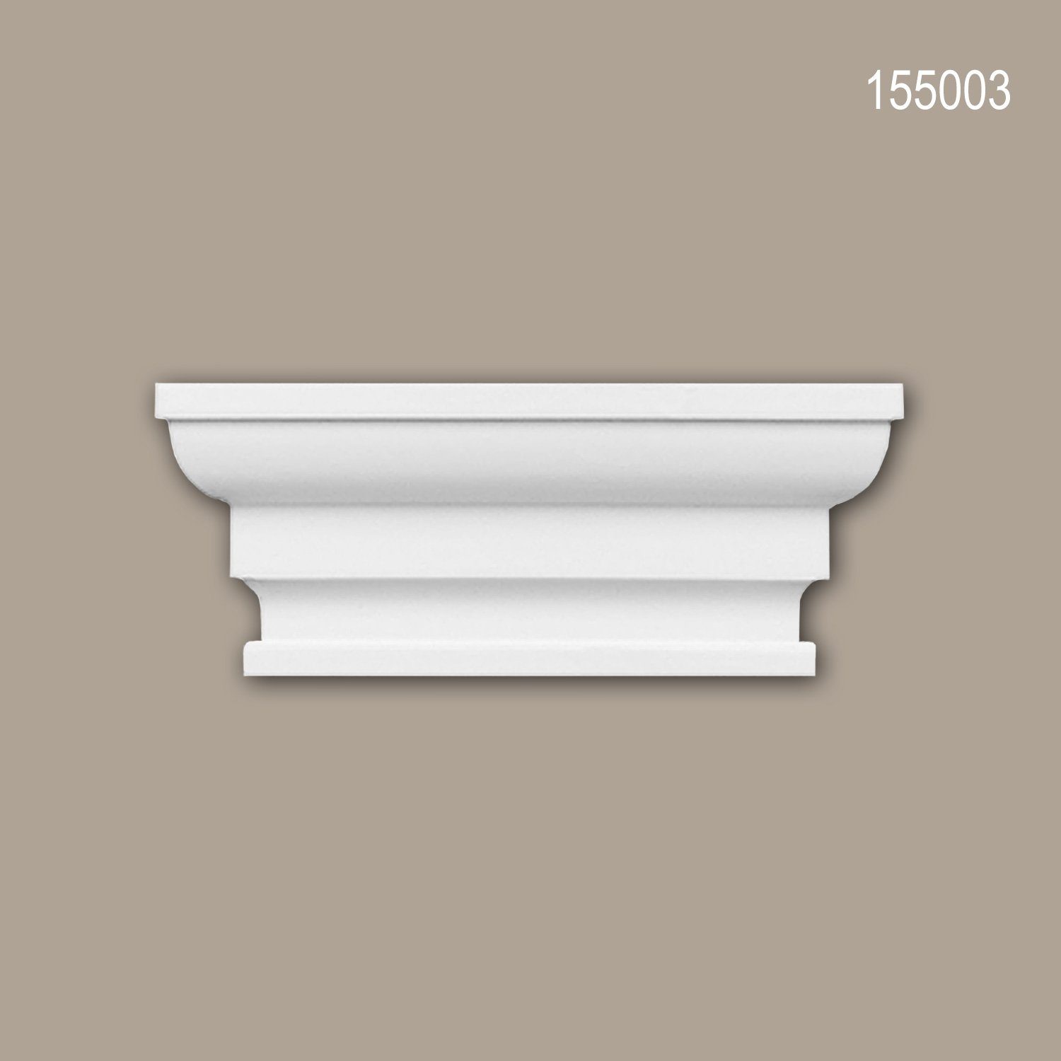 Wanddekoobjekt 155003 Byblos Regalfront Zierelement Stuckdekor
