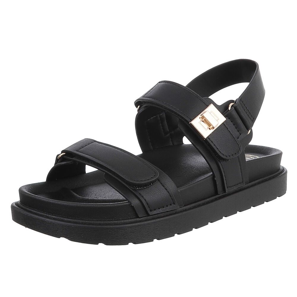 Ital-Design Damen Sandalen mit verstellbaren Riemen für Freizeit Riemchensa günstig online kaufen