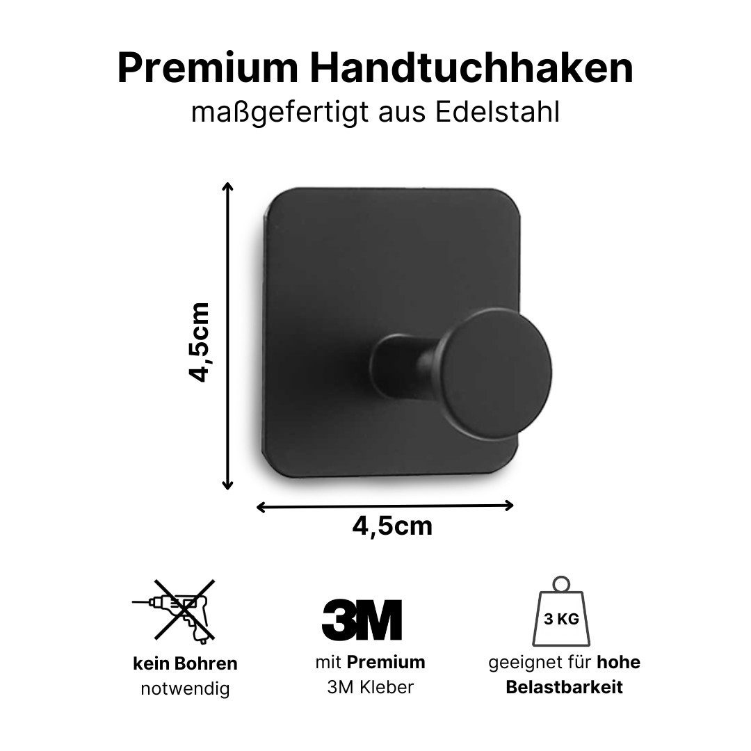 LIVINA HOME Handtuchhaken Haken selbstklebend Bad günstig online kaufen