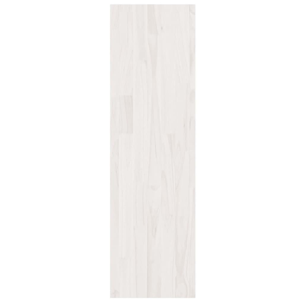 Kiefer Massivholz Weiß Bücherregal furnicato cm 40x30x103,5 Bücherregal/Raumteiler