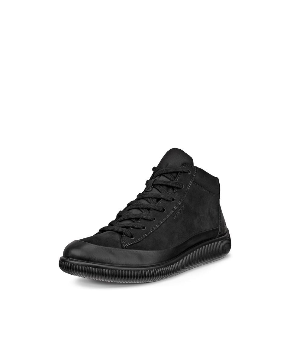 Ecco ECCO SOFT ZERO W BLACK/BLACK Schnürstiefelette günstig online kaufen