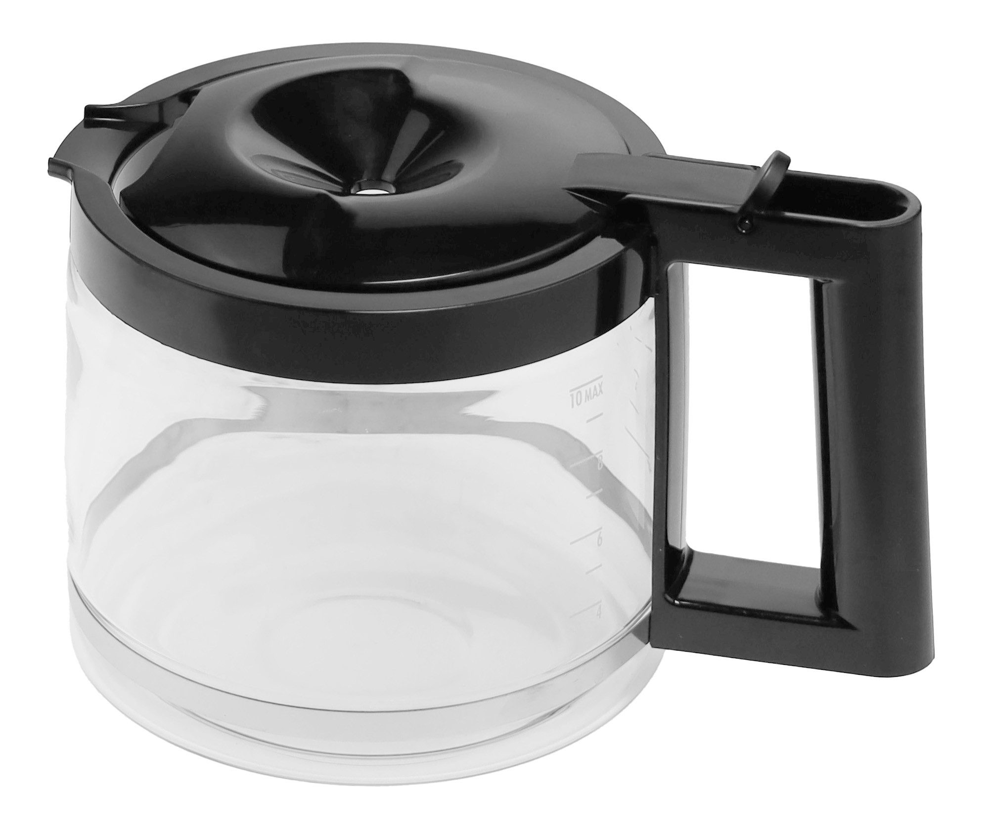 De'Longhi Kaffeekanne DeLonghi 7313283809 Glaskanne für BCO410 BCO420 Kombi-Espressomaschine