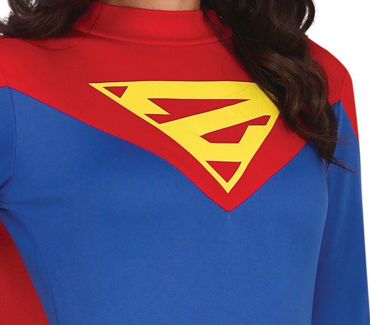 Superheld-Kostüm Für Mädchen – Blau-rotes Kleid Mit Tüllrock Für Karneval & Halloween