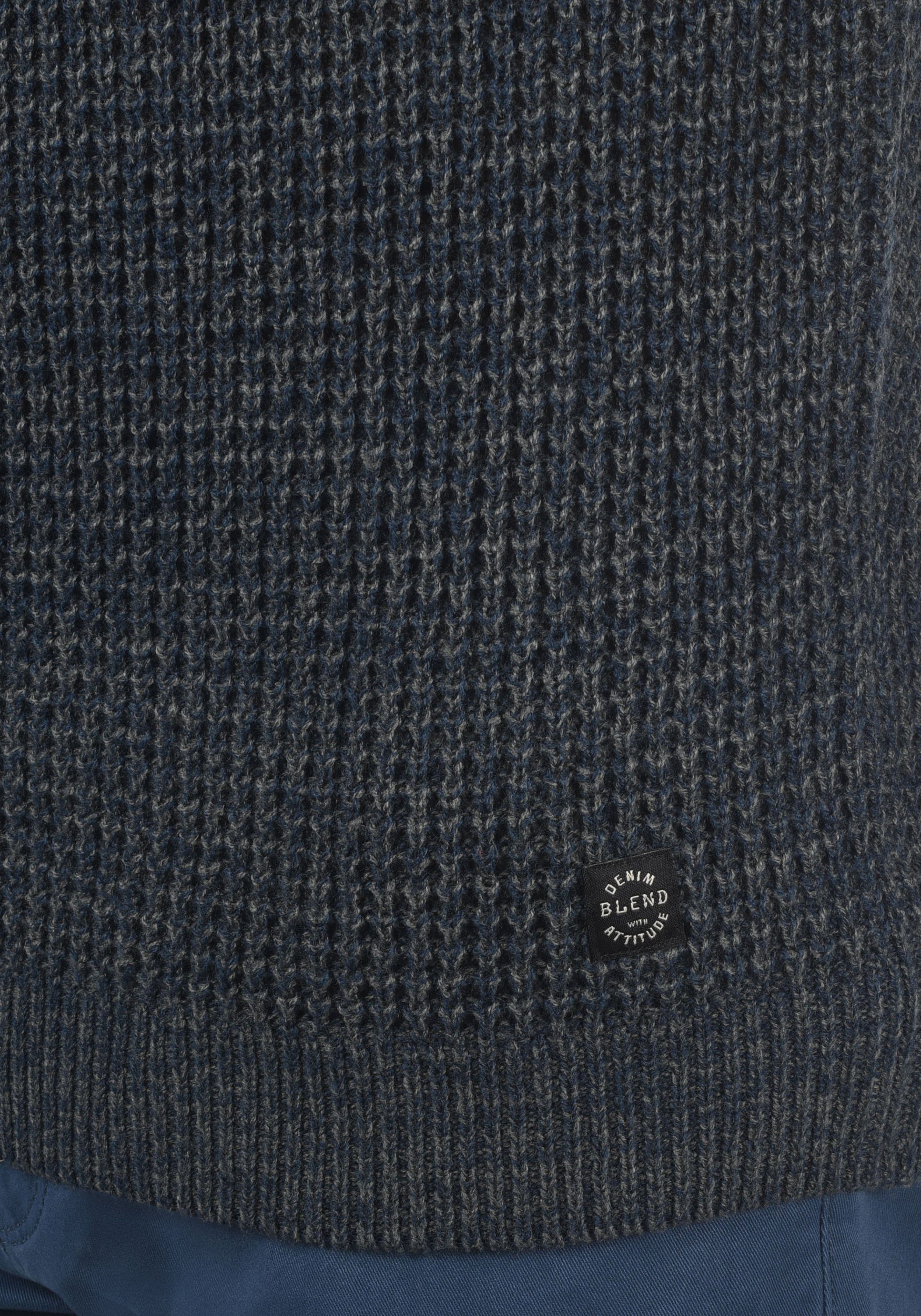 Blend Strickpullover BHCarrizal Stilvoller Grobstrick-Pullover mit Rundhalsausschnitt