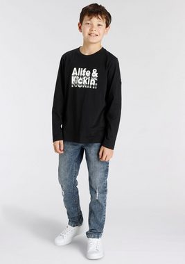 Alife & Kickin Langarmshirt Logo-Print NEUE MARKE!