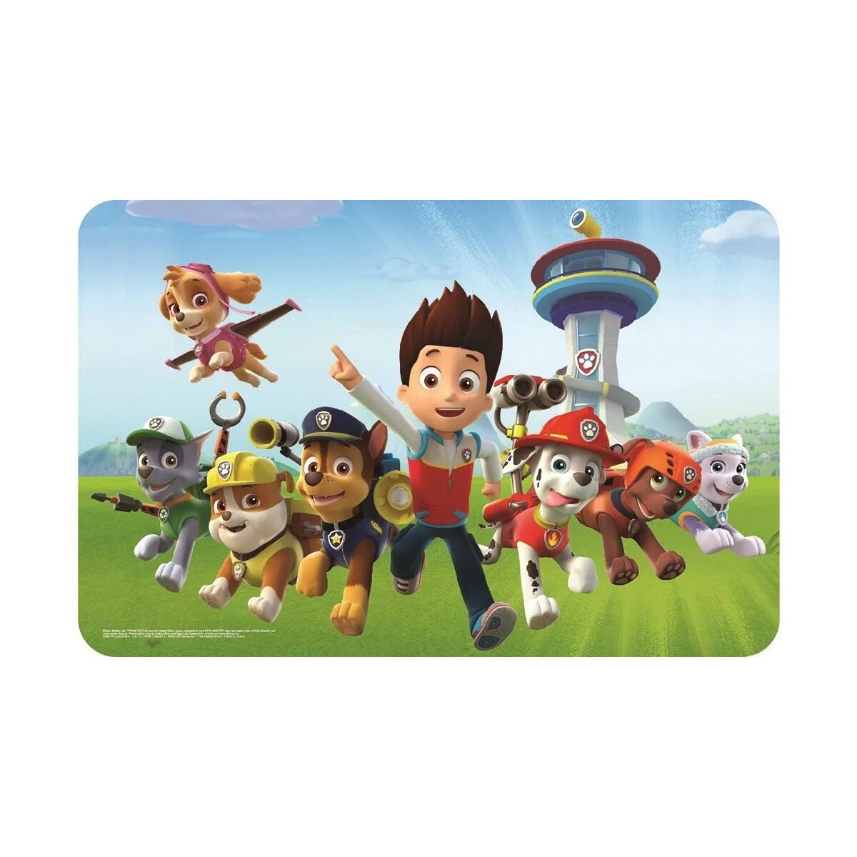 PAW PATROL Kindergeschirr-Set Paw Patrol Tischset 43x28 cm