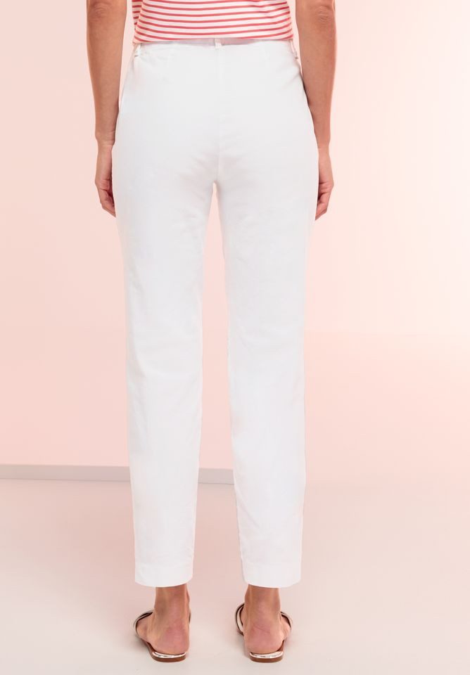 bianca Stoffhose – verkürzte Slim Leg günstig online kaufen