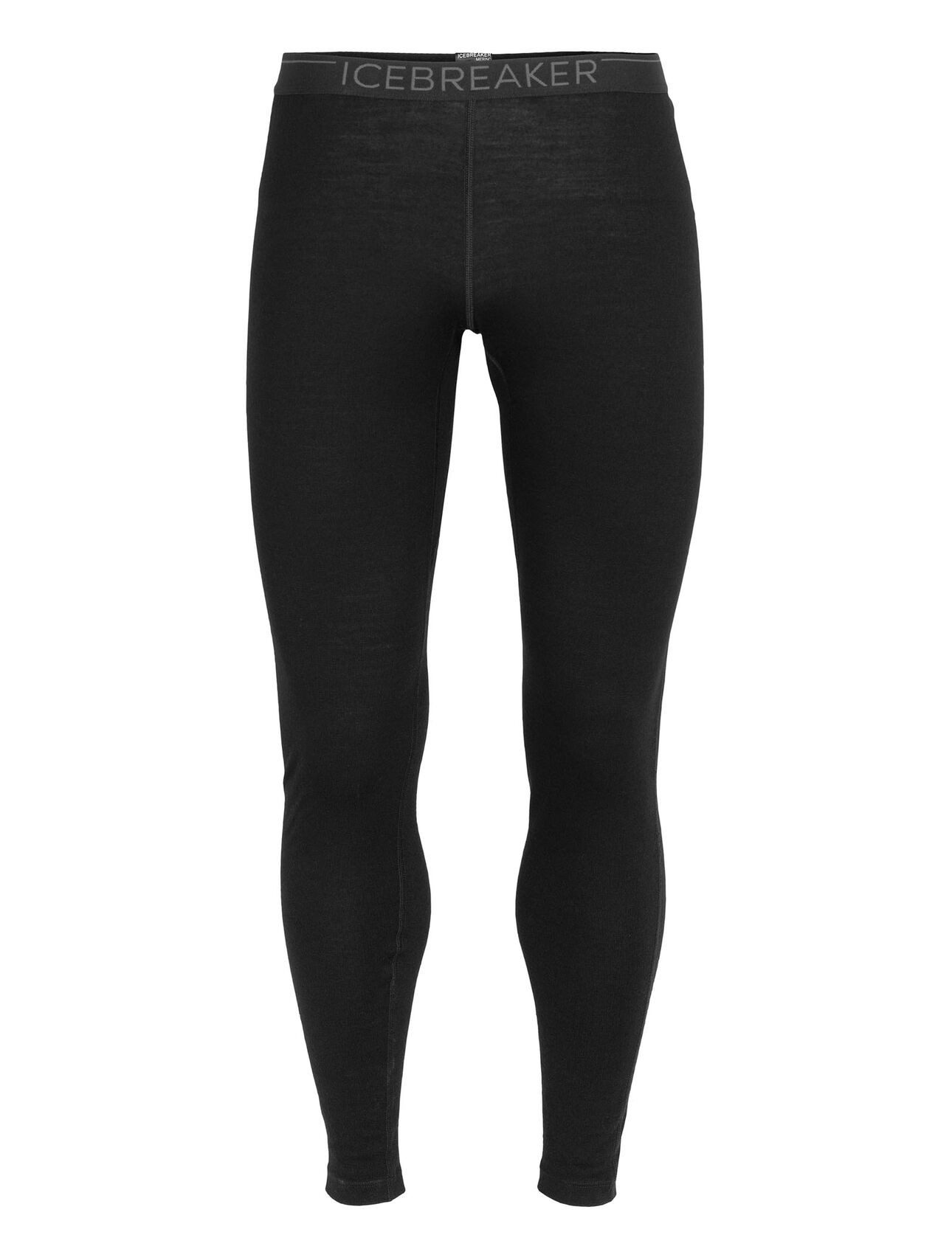 Icebreaker Leggings Unterwäsche 260 Tech enganliegend (Merinowolle) - schwarz Herren