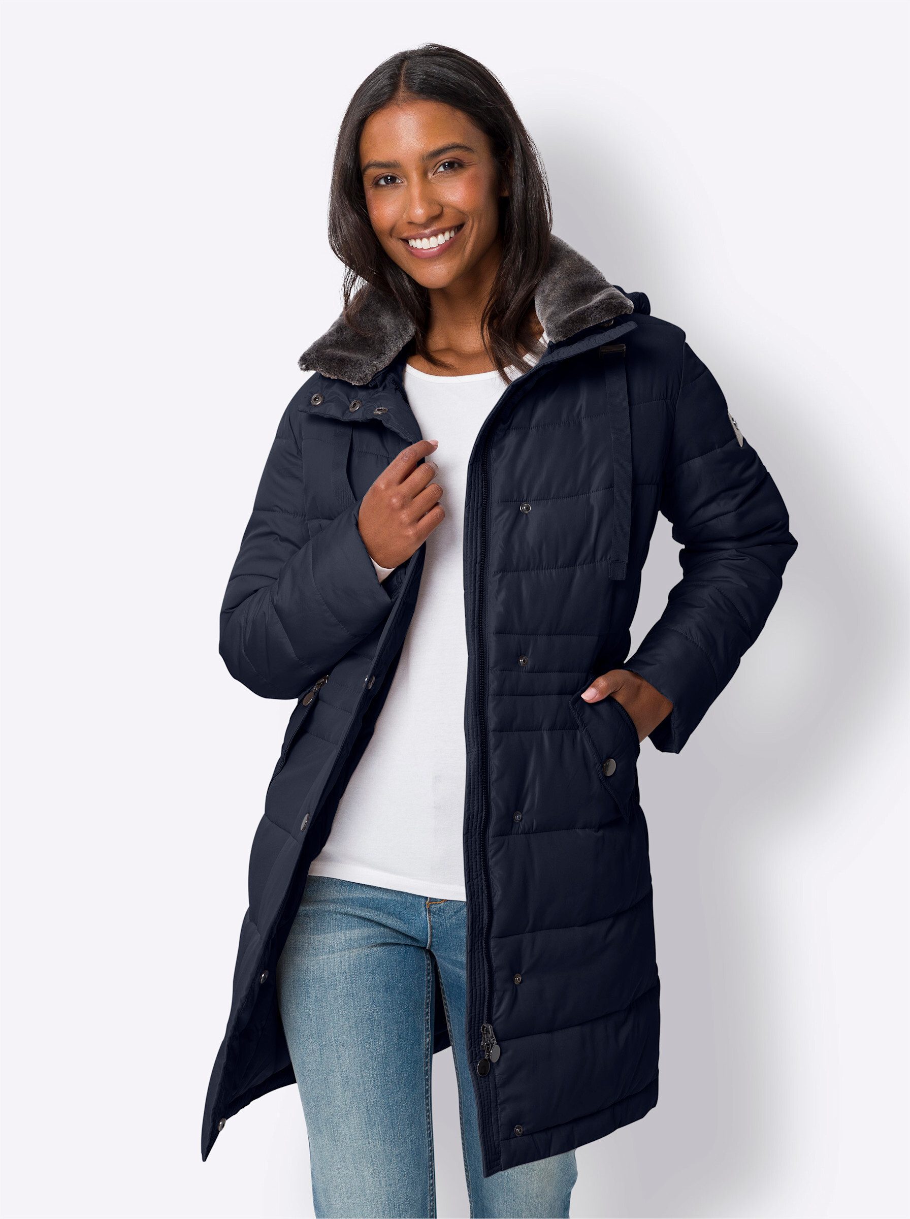 heine Langmantel Steppmantel . günstig online kaufen