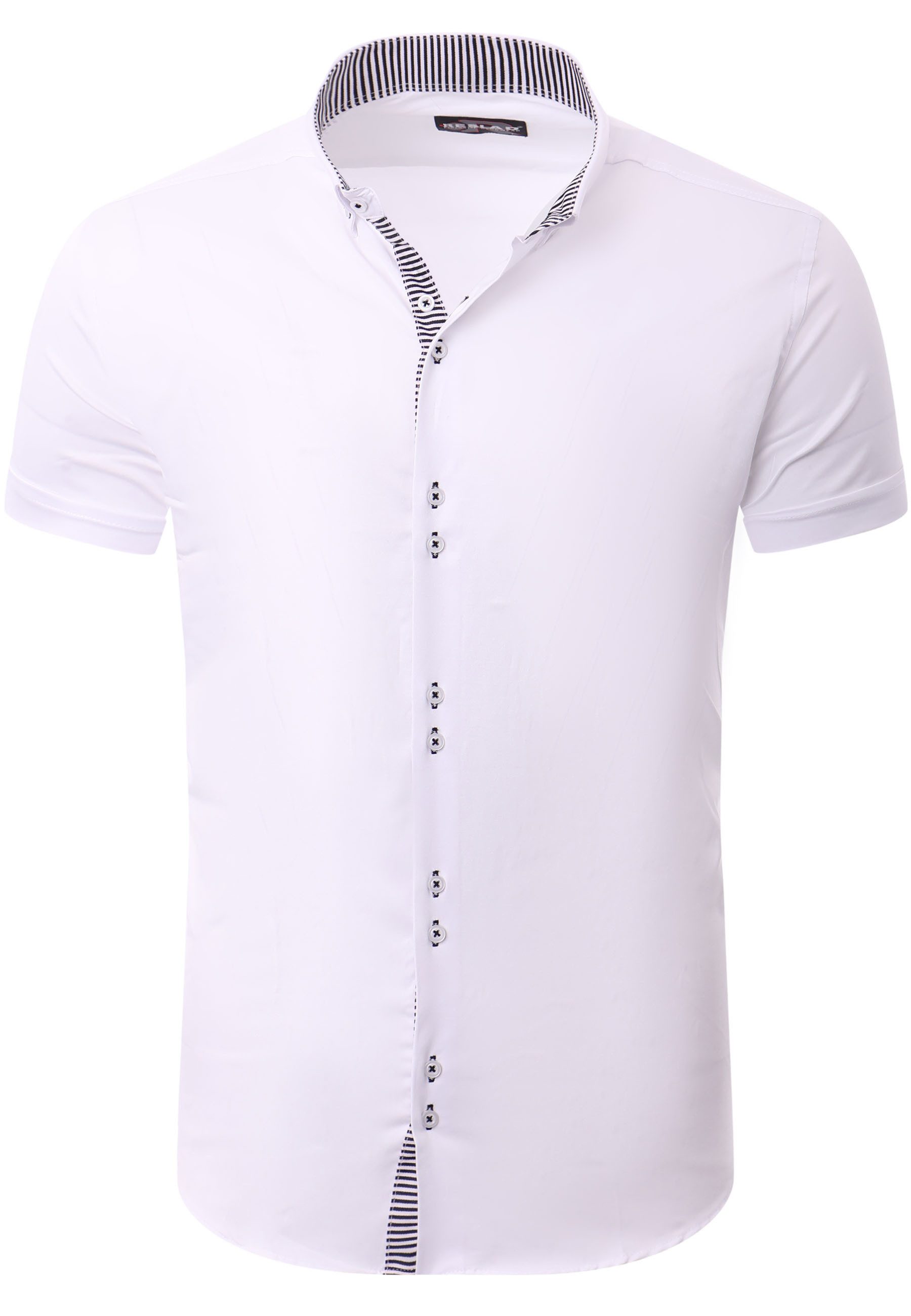 Kurzarmhemd Reslad Hemd Herren Kurzarm RS-7035
