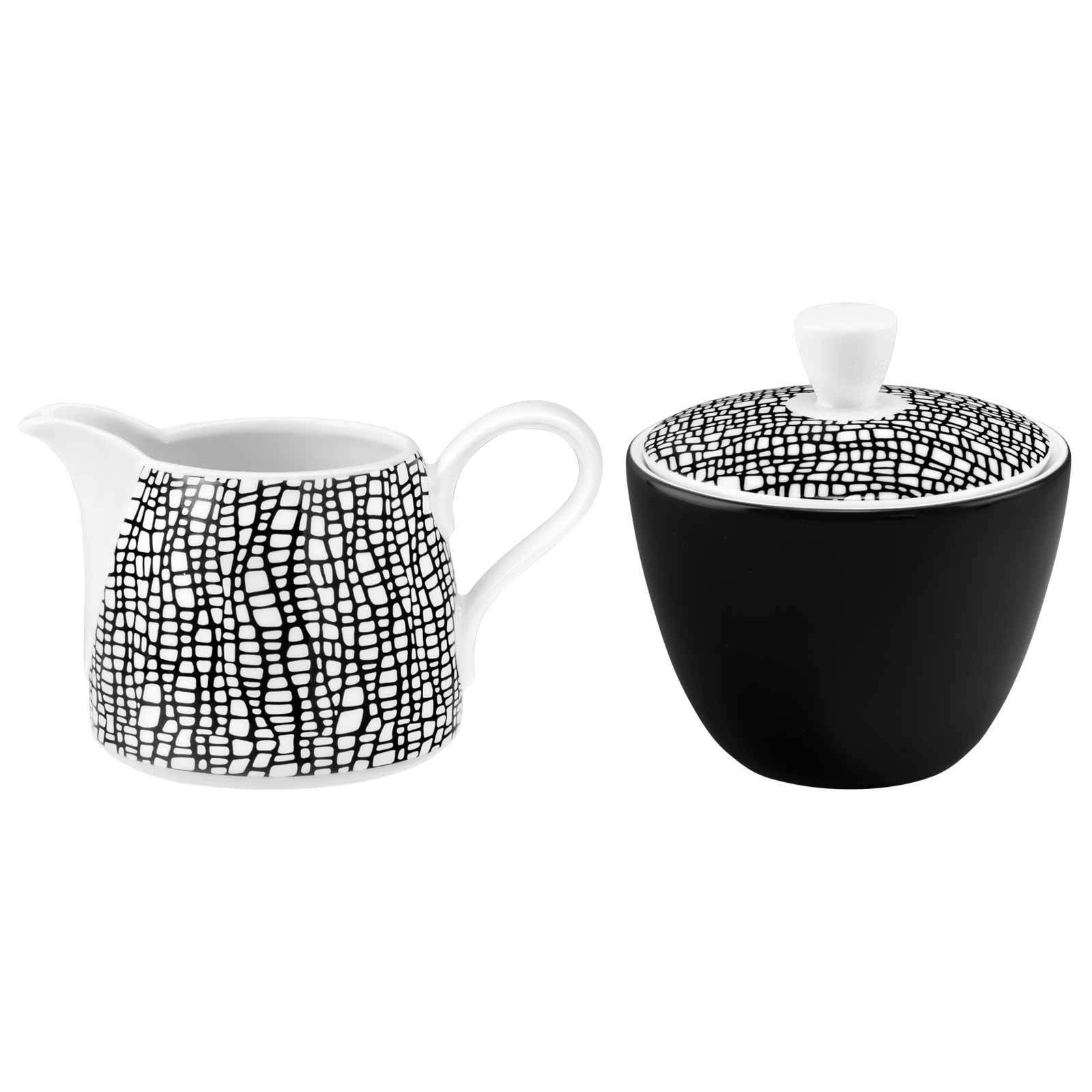Seltmann Weiden Milch- und Zuckerset Life Fashion Milch- und Zucker-Set je 260 ml (2-tlg), Porzellan