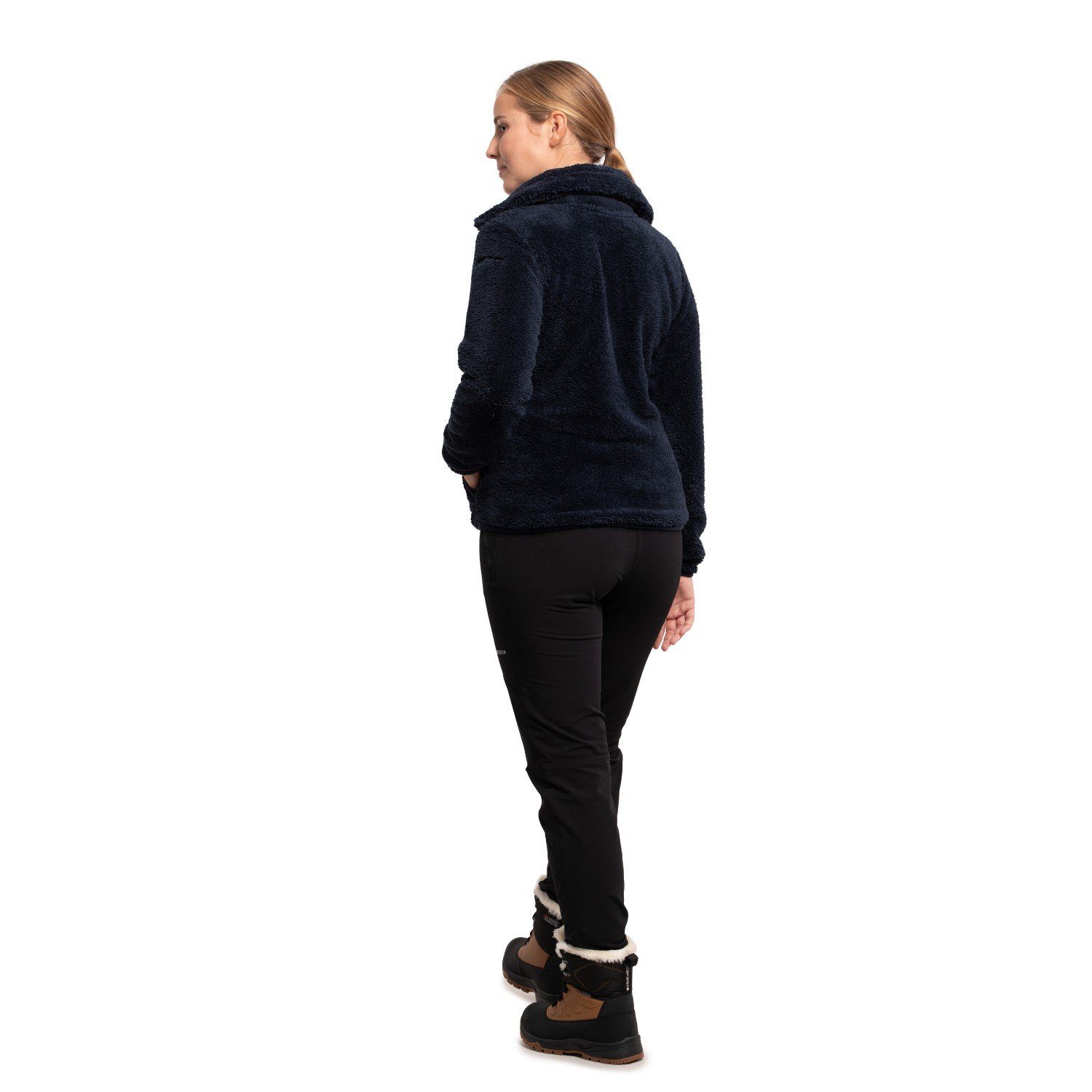 Icepeak Strickfleecejacke Colony Teddy Fleecejacke