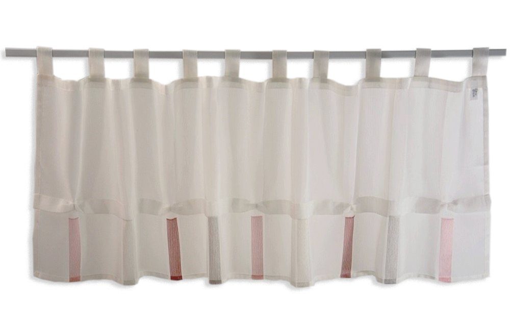 Clever-Kauf-24 Scheibengardine Design Ösen Scheibengardine 2221 günstig online kaufen