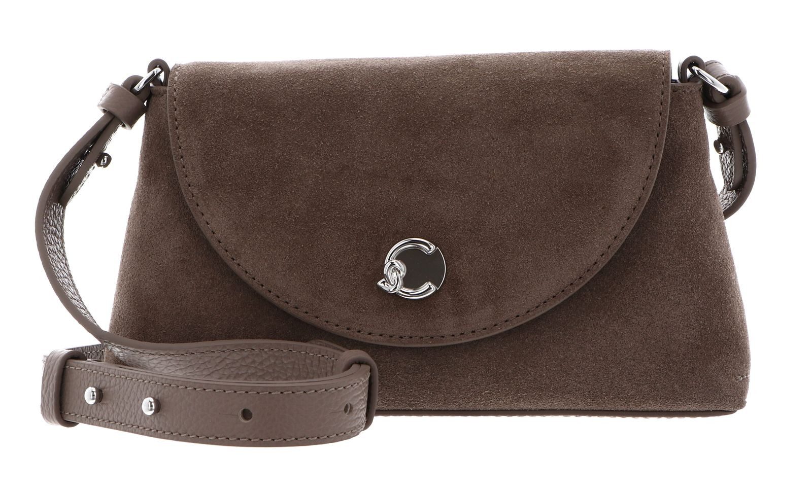 COCCINELLE Umhängetasche Mini Bag Suede Le. / Grained Le., aus echtem Rindsleder