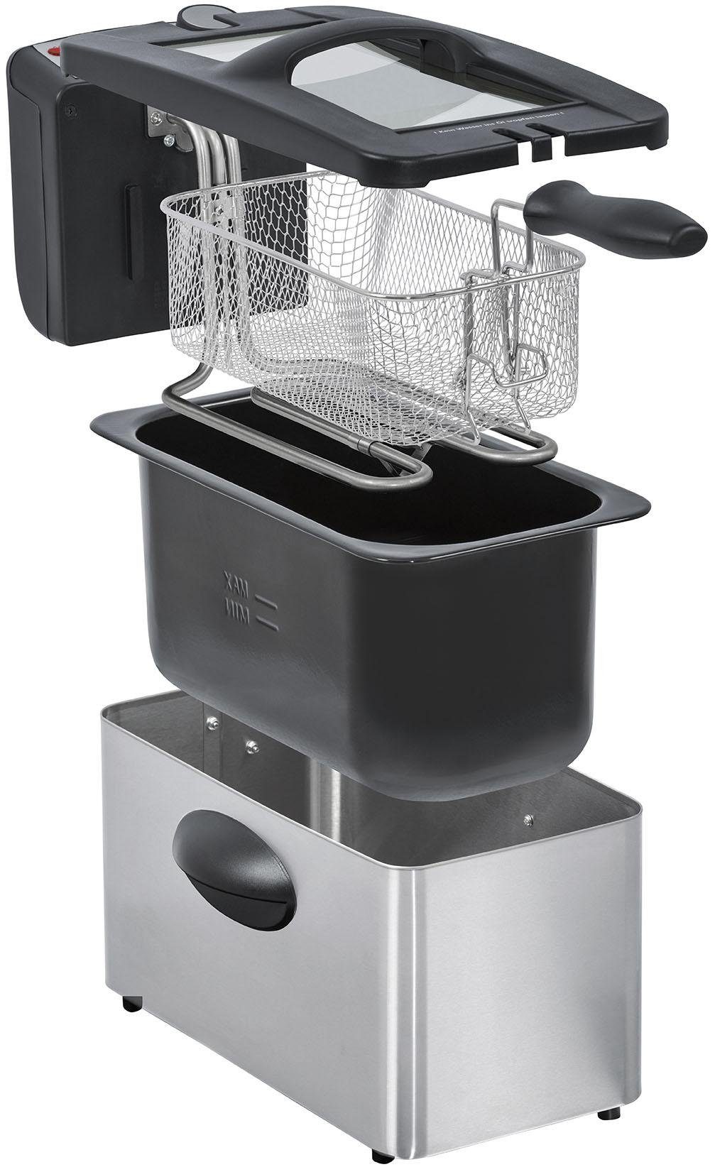 Steba Kaltzonenfritteuse DF 180, 2000 W, Fassungsvermögen 1 kg