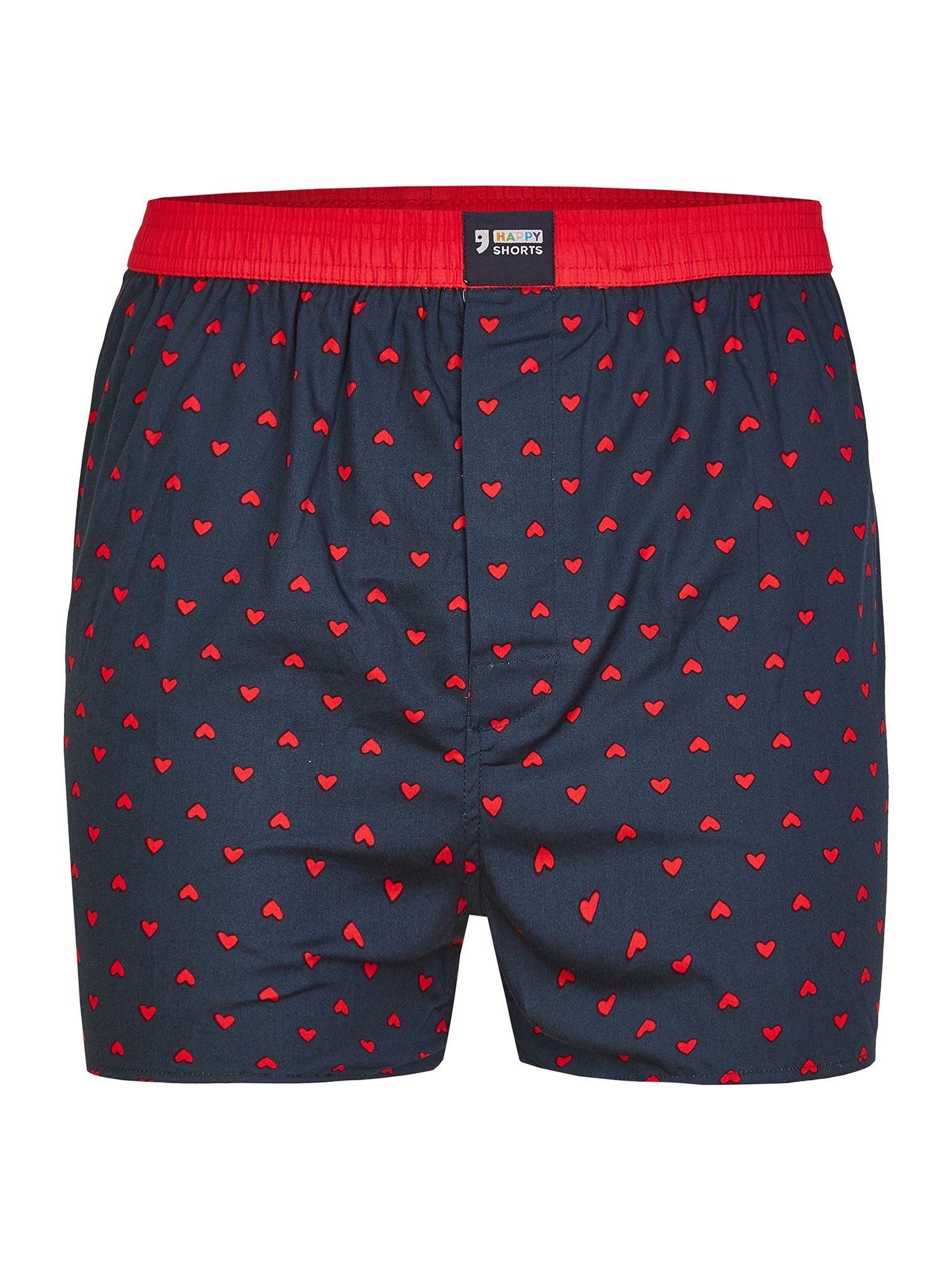 HAPPY SHORTS Boxer Print Sets (3-St) Unterhose Unterwäsche Loungewear günstig online kaufen
