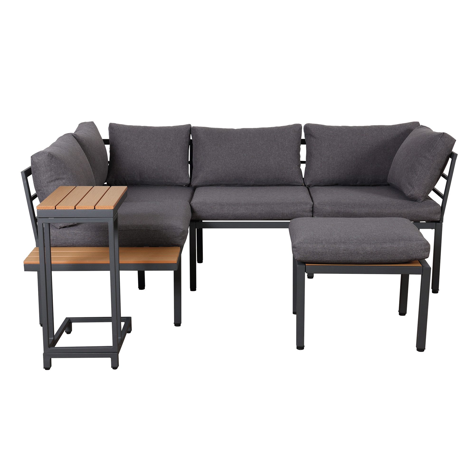 Odikalo Gartenlounge-Set Gartenmöbel Set Beistelltisch Couchtisch günstig online kaufen