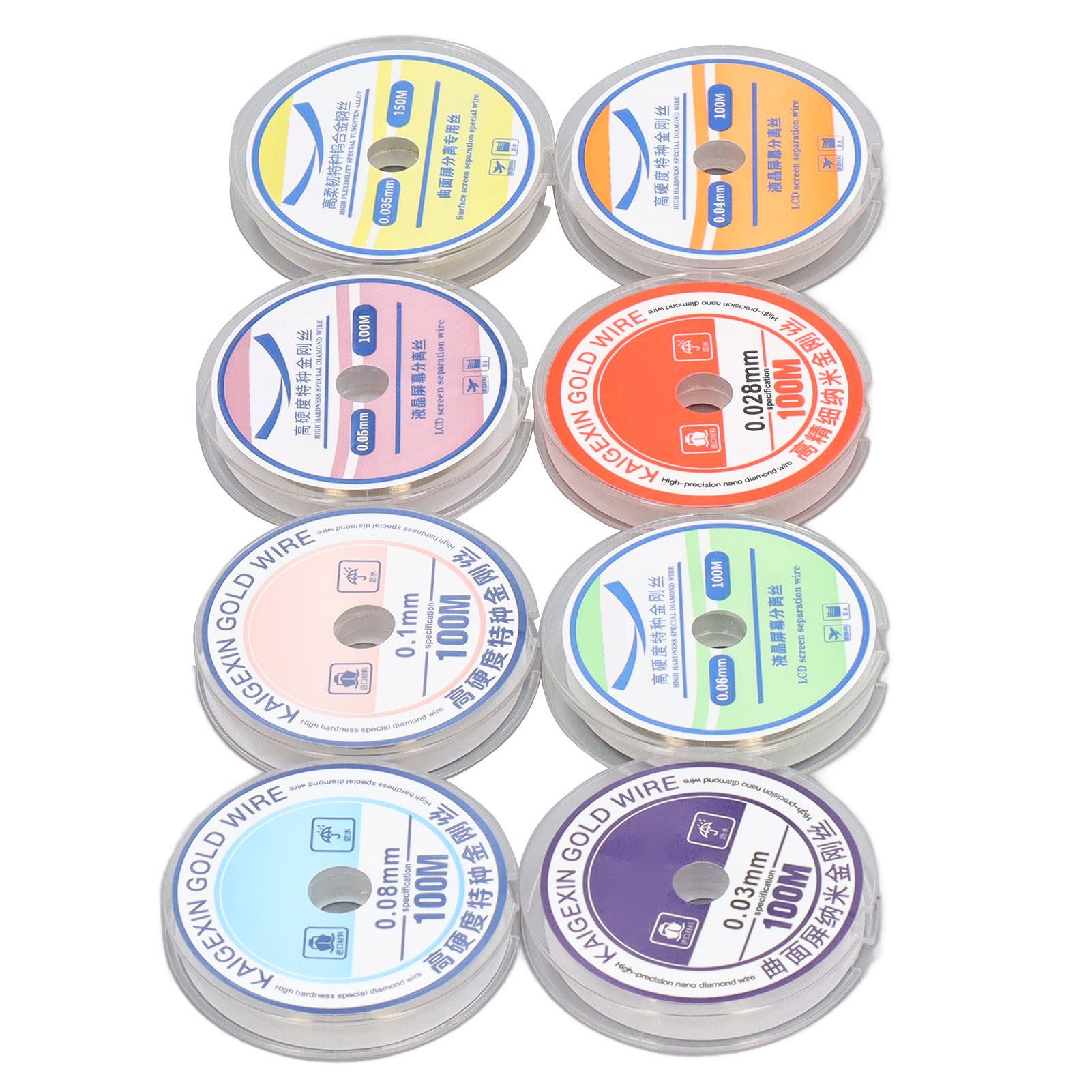 GARRYFIZH Monitor-Halterung 8 Stück LCD-Bildschirm-Trenndraht aus Wolframlegierungsstahl, (8-tlg)