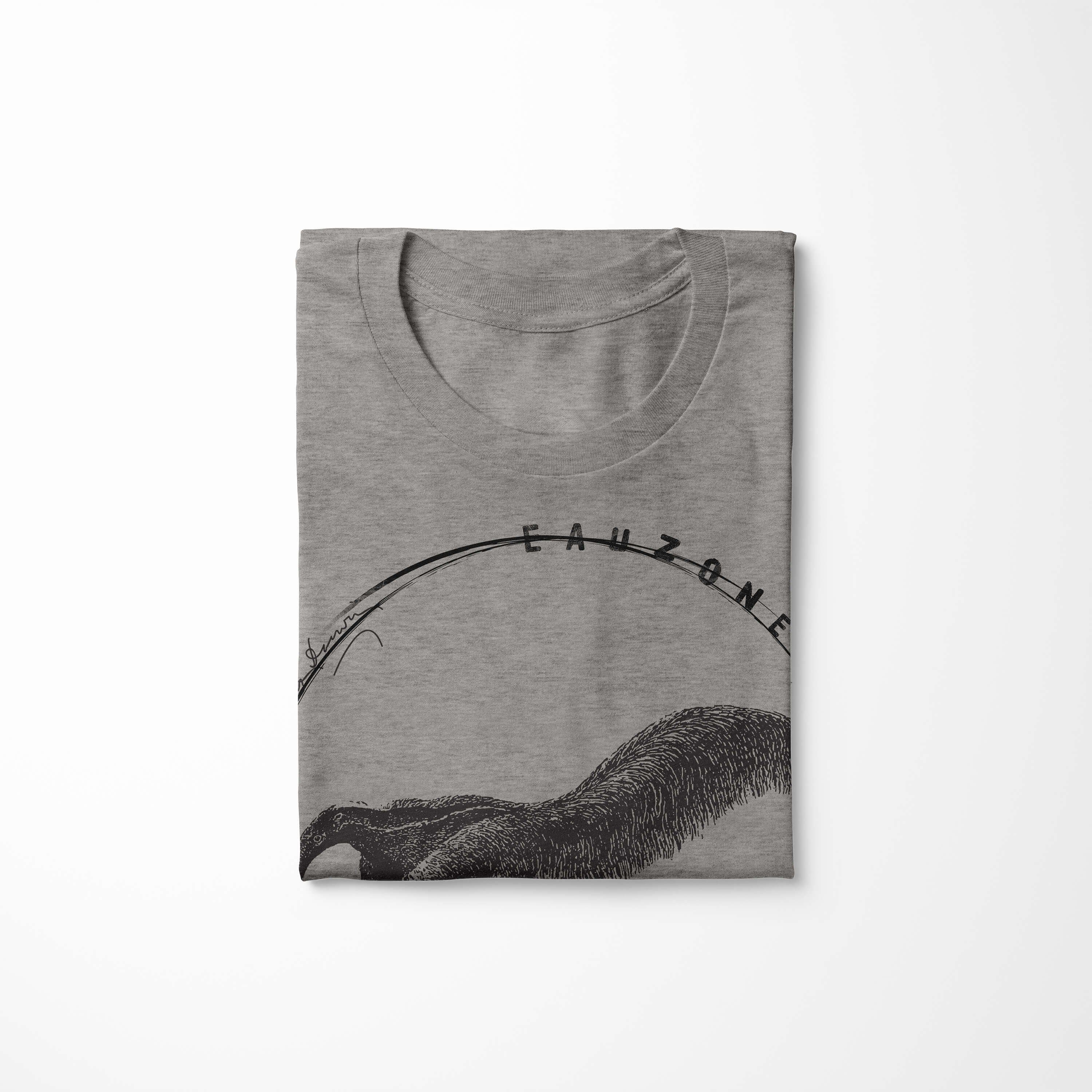 Ameisenfresser Herren T-Shirt Art T-Shirt Ash Sinus Evolution