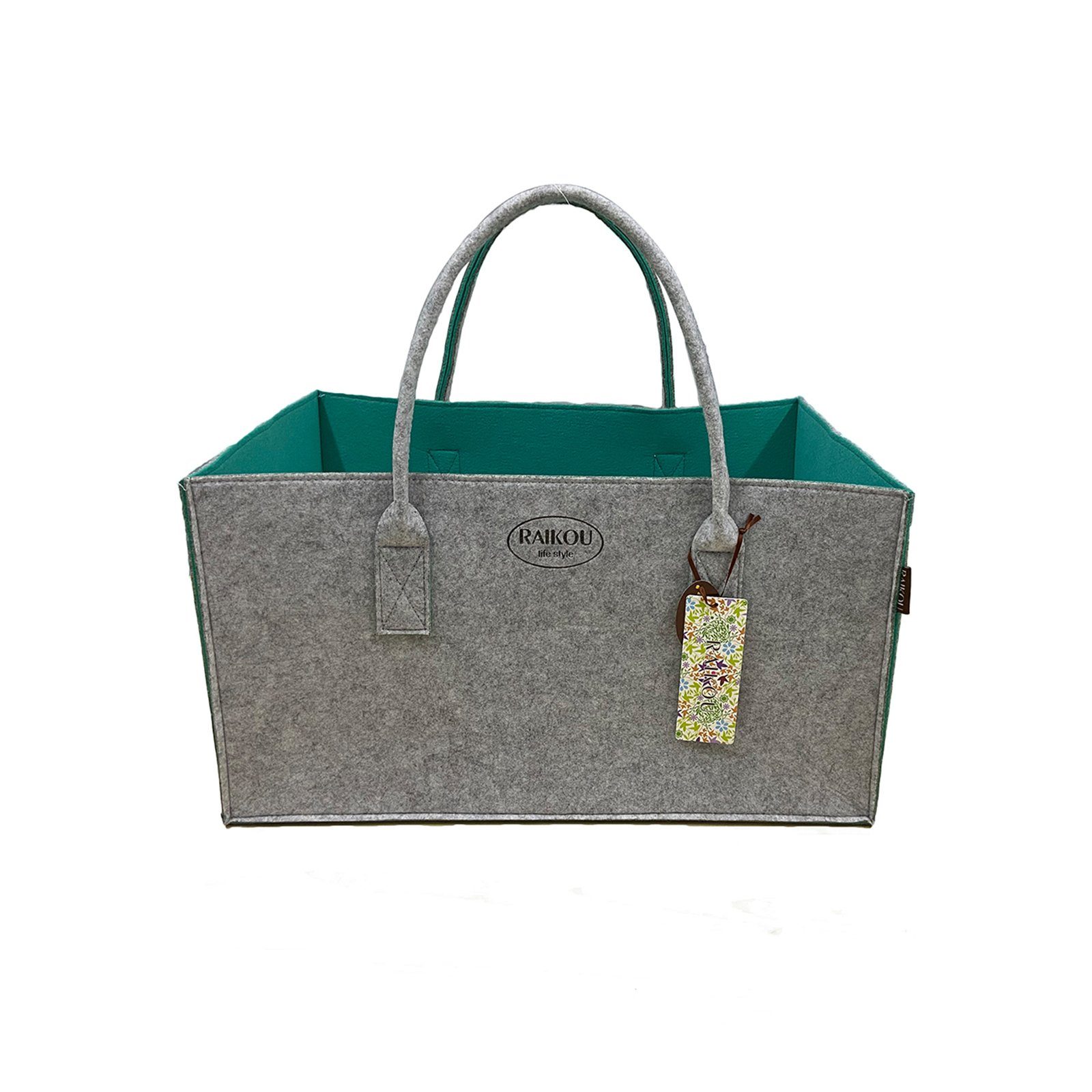 RAIKOU Einkaufsshopper KULT Filz-Tasche shopper Kaminholztasche Filzkorb Ei günstig online kaufen