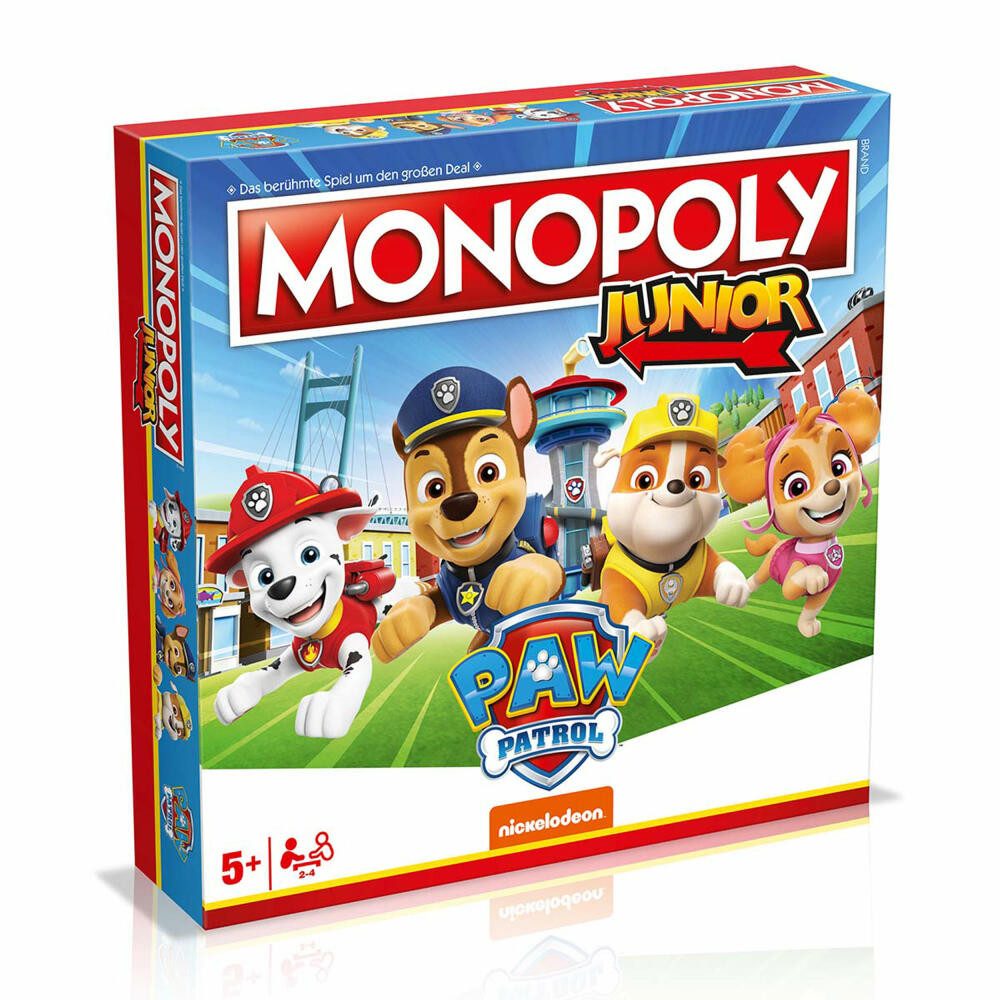 Winning Moves Spiel Monopoly Junior - Paw Patrol