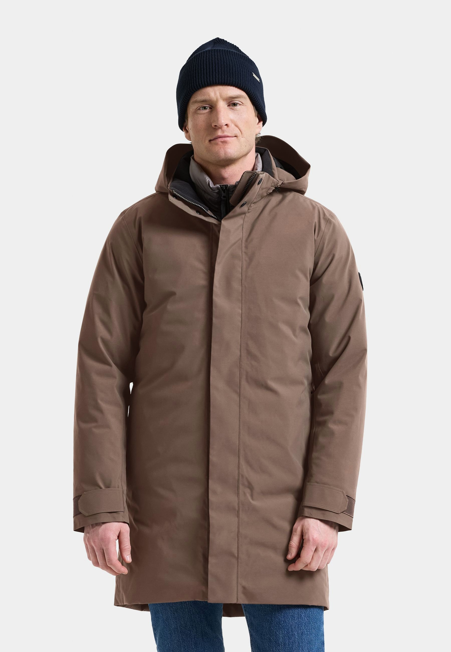Didriksons Winterjacke Herren Winterparka Wasserdicht HEKTOR mit Kapuze mit Taschen