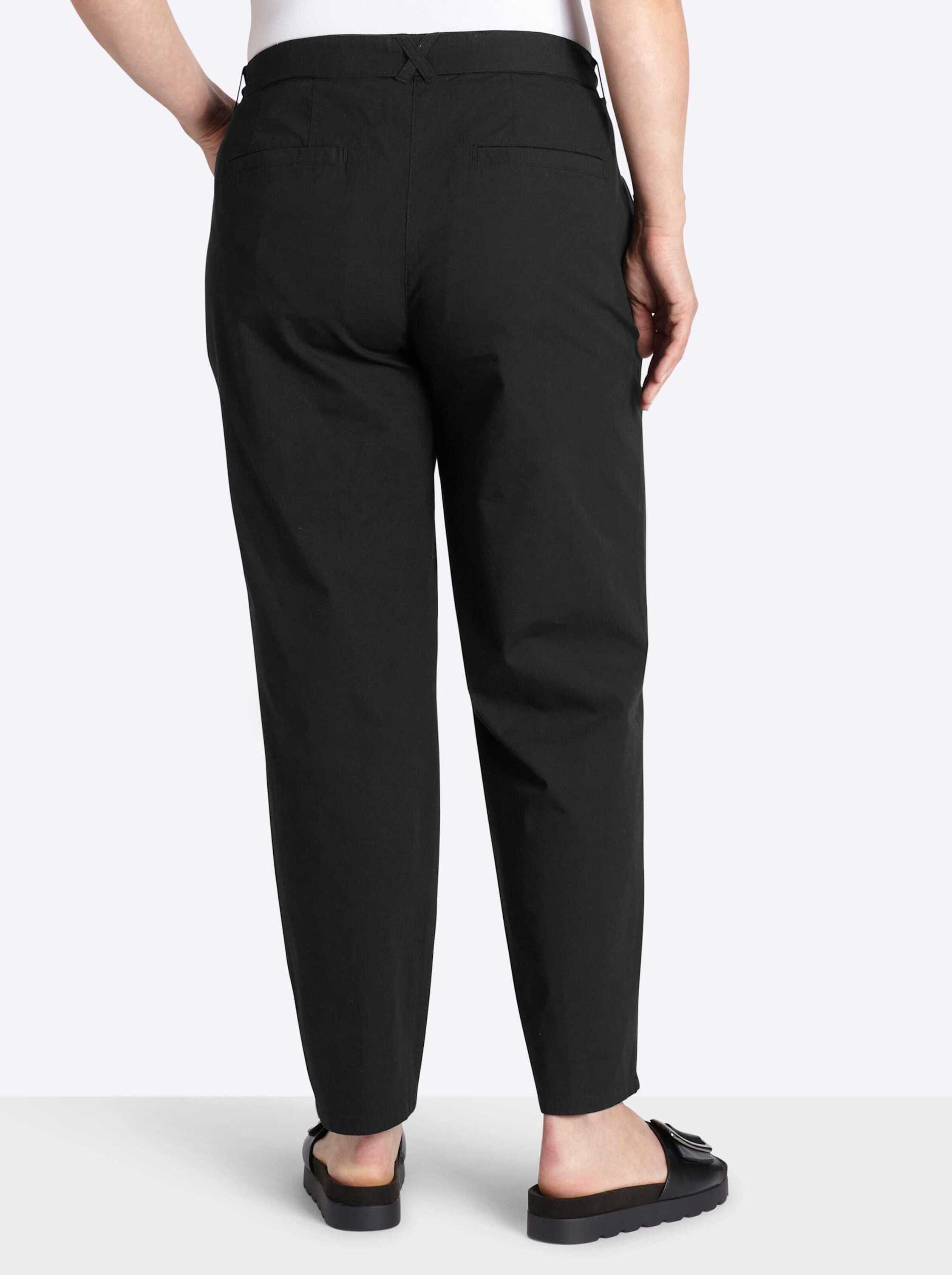 Sheego Jerseyhose Chinohose normal