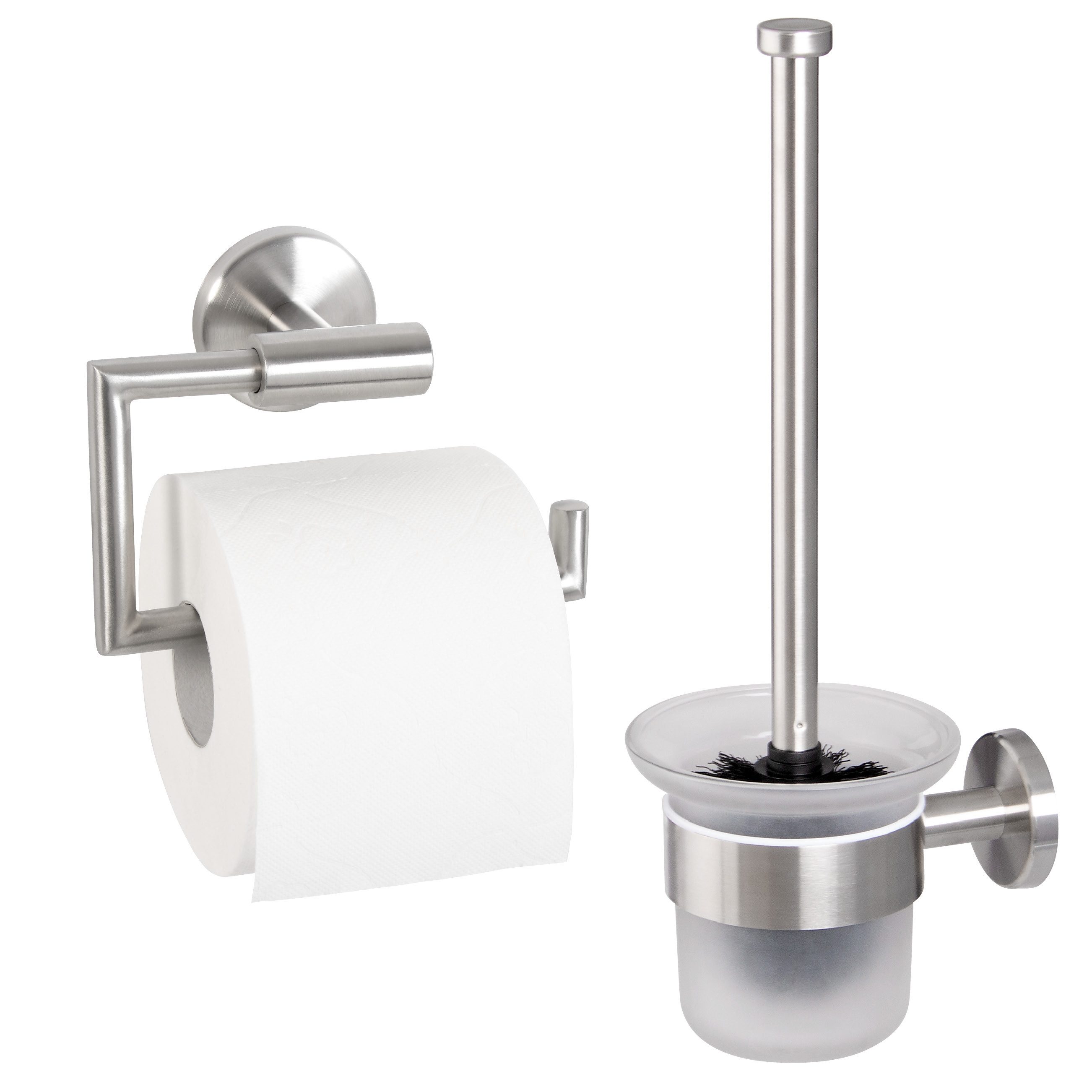 bremermann Toilettenpapierhalter Bad-Serie PIAZZA - Badezimmer Set 2tlg., E günstig online kaufen