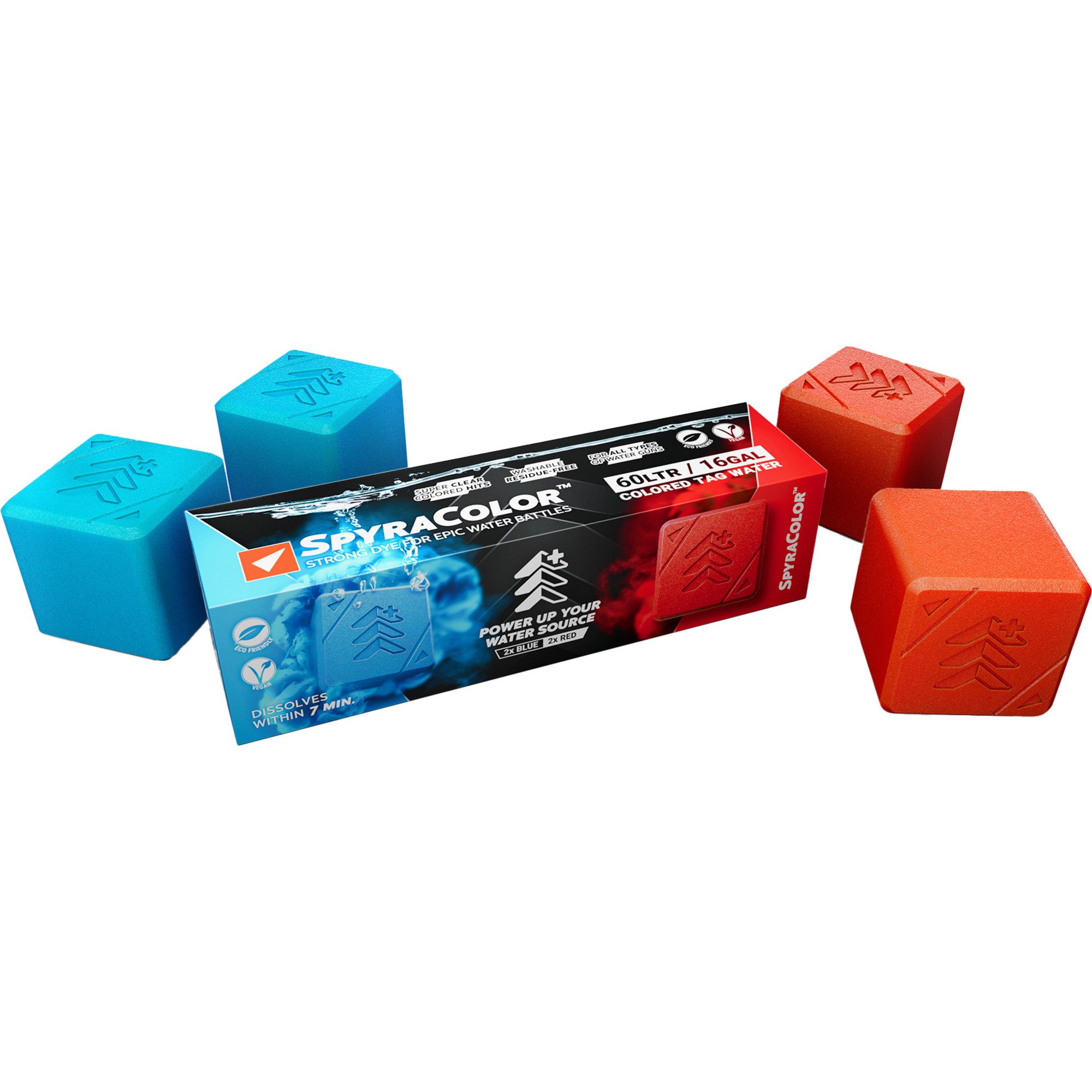 Spyra Badespielzeug Spyra SpyraColor blau und rot, Farbe