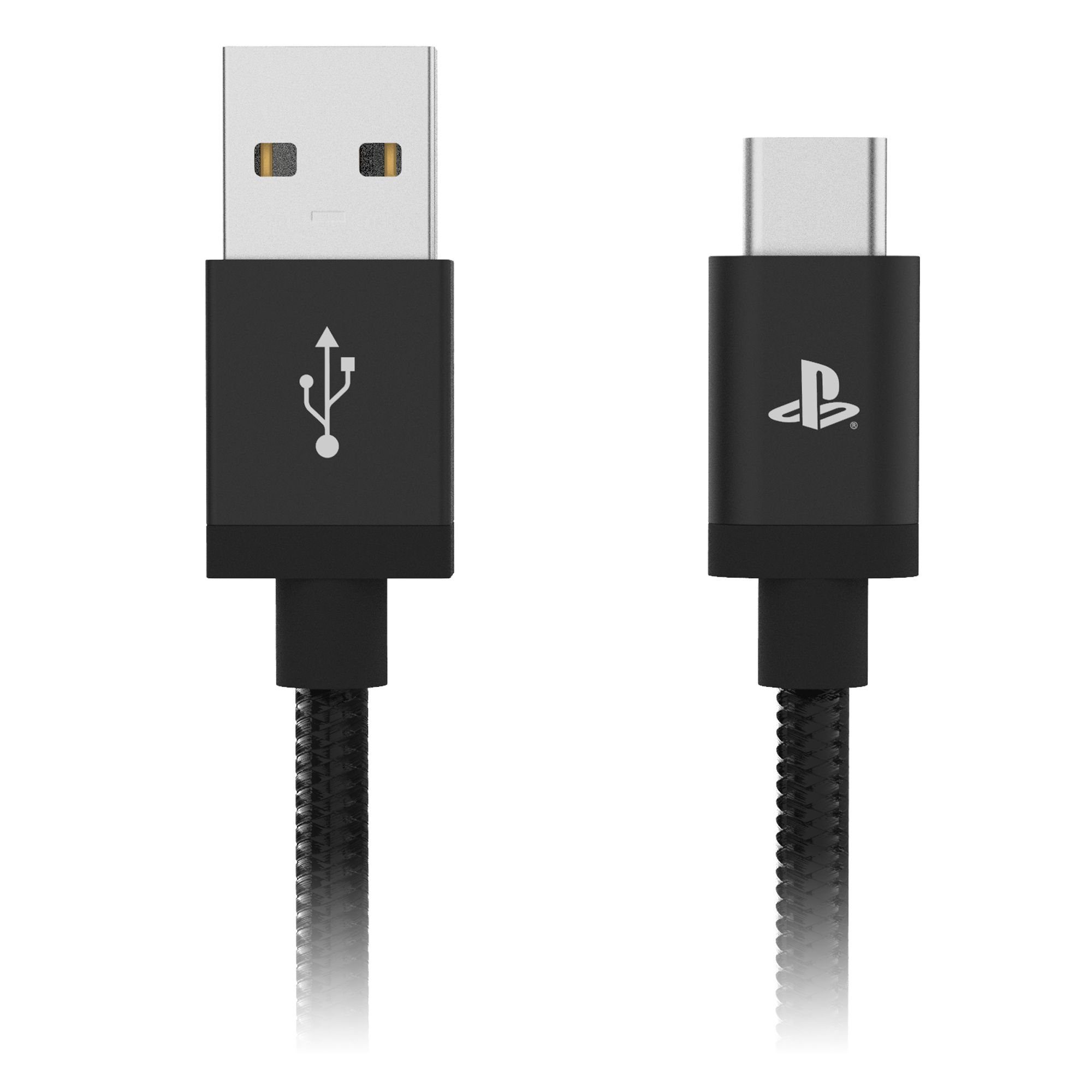 Hori Dual Sense Ladekabel für PS5 (3 Meter) USB-Kabel, USB-C, USB Typ A (300 cm), Offiziell lizenziert von Sony