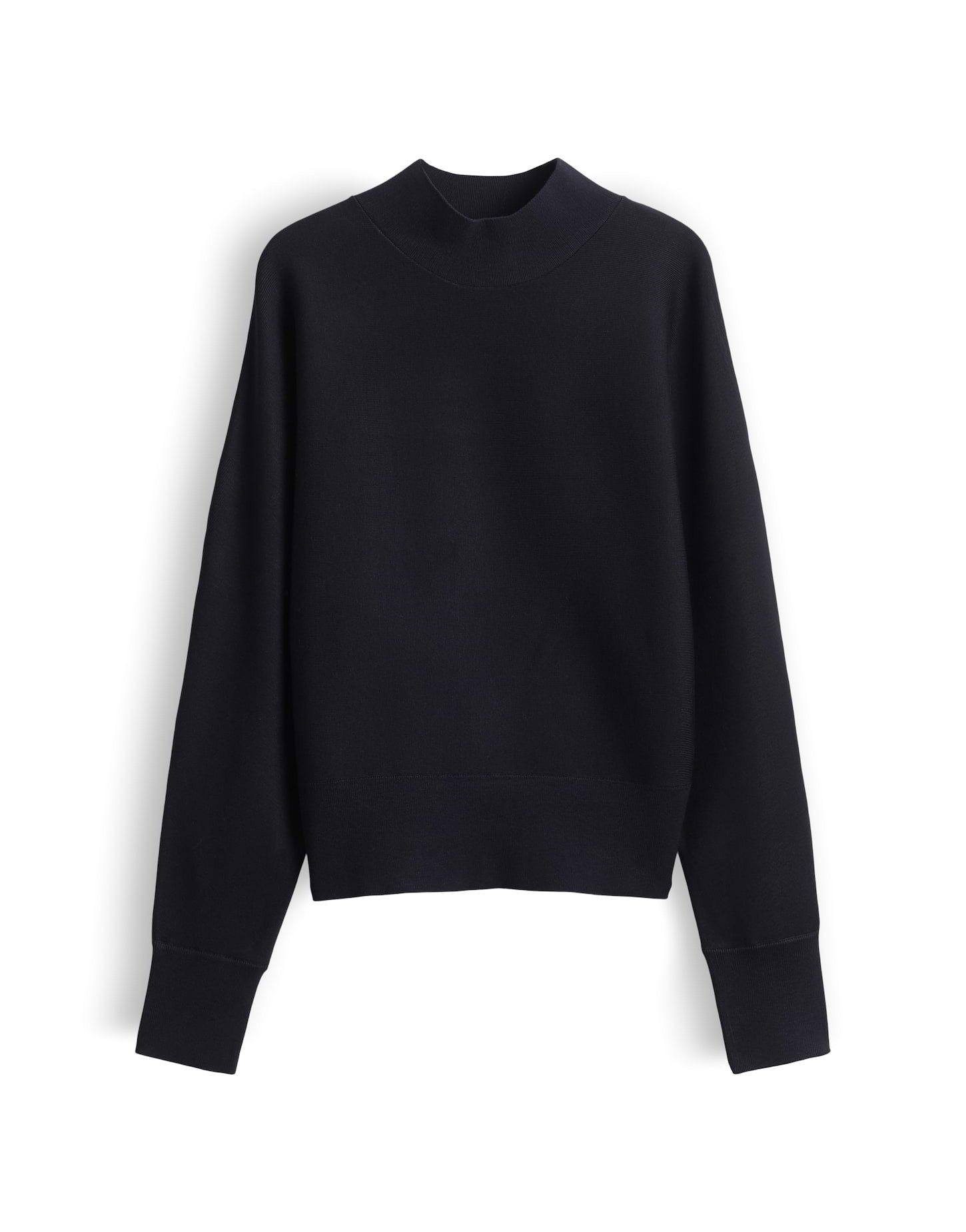 someday Strickpullover Tineka aus feinem Strick Breite strickbündchen für einen modernen, komfortablen Look