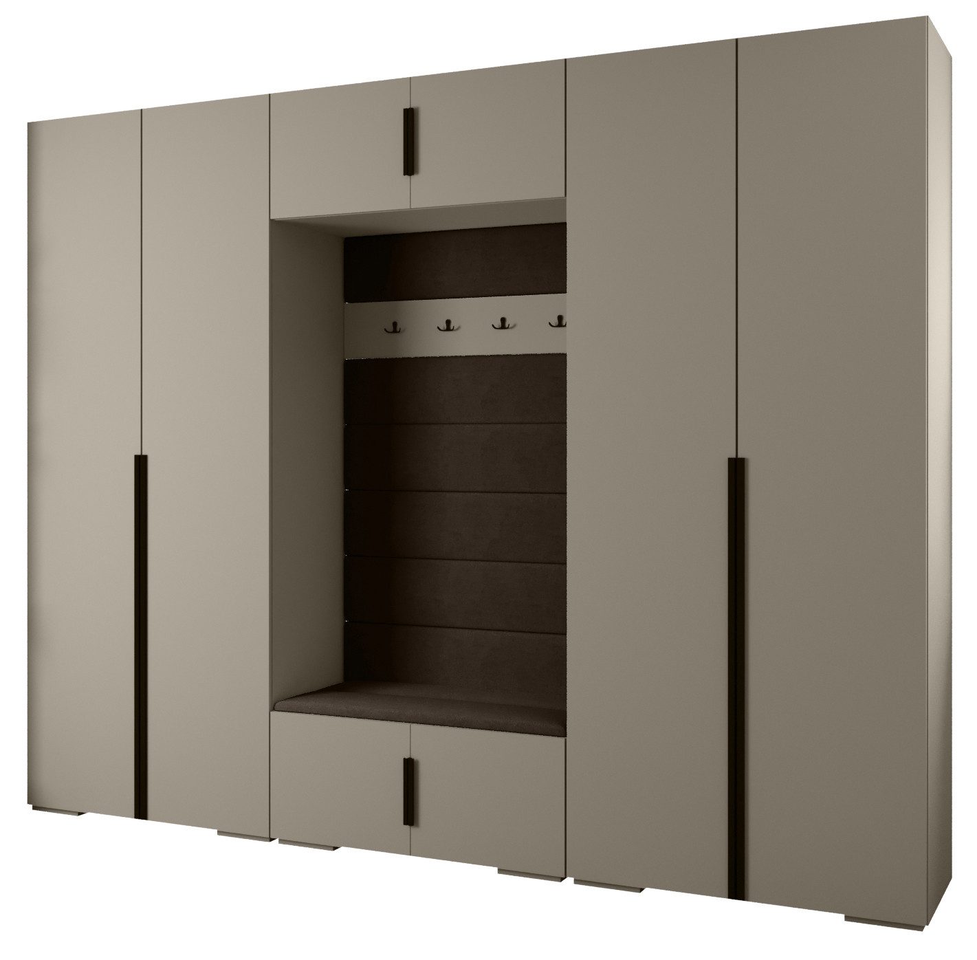 ABIKS MÖBEL Kompaktgarderobe INOVA 1 SATZ günstig online kaufen