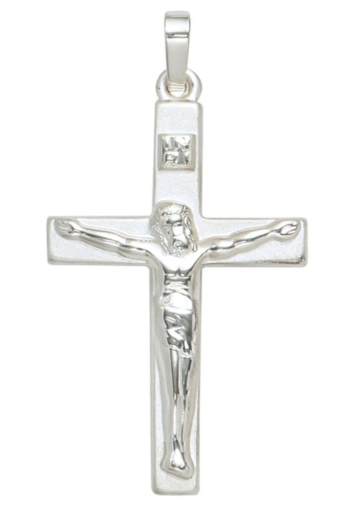 JOBO Kreuzanhänger Anhänger Kreuz, 925 Silber