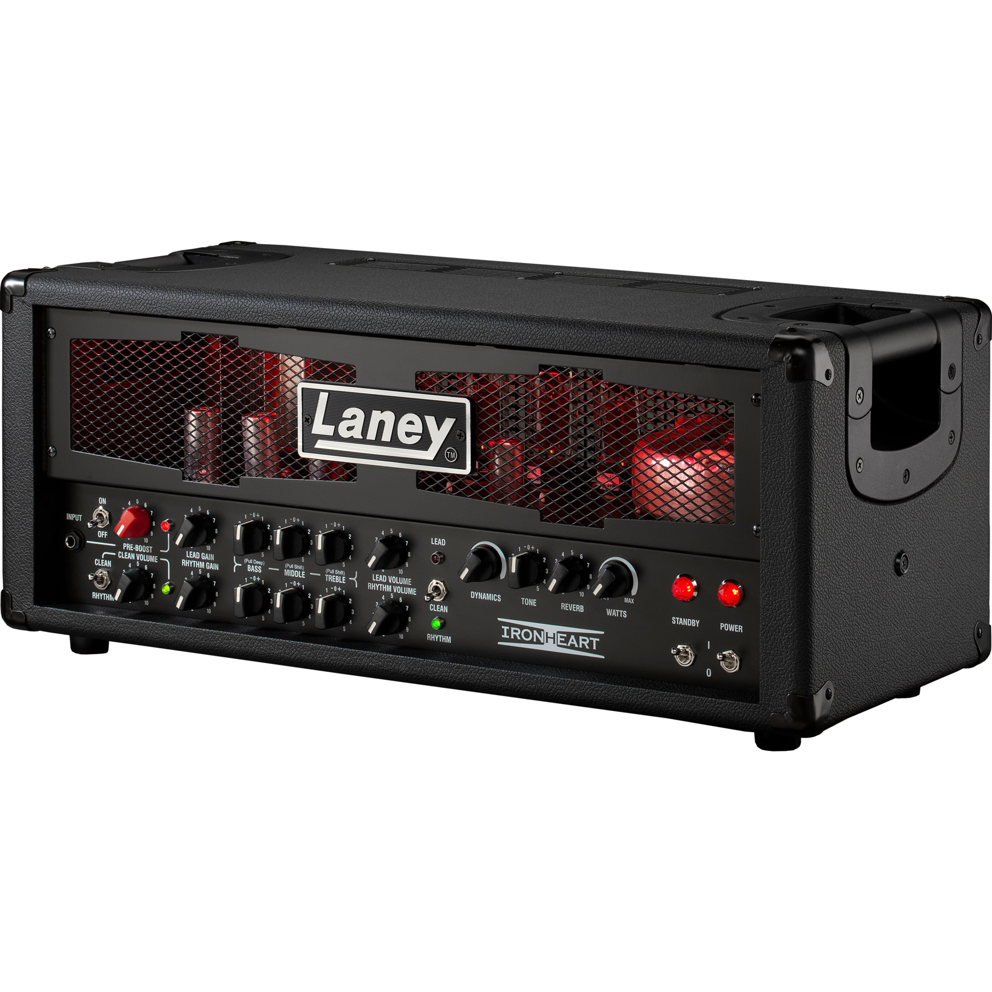 Laney Verstärker (Black Country Customs Ironheart IRT60H Head - Röhren Topteil für)
