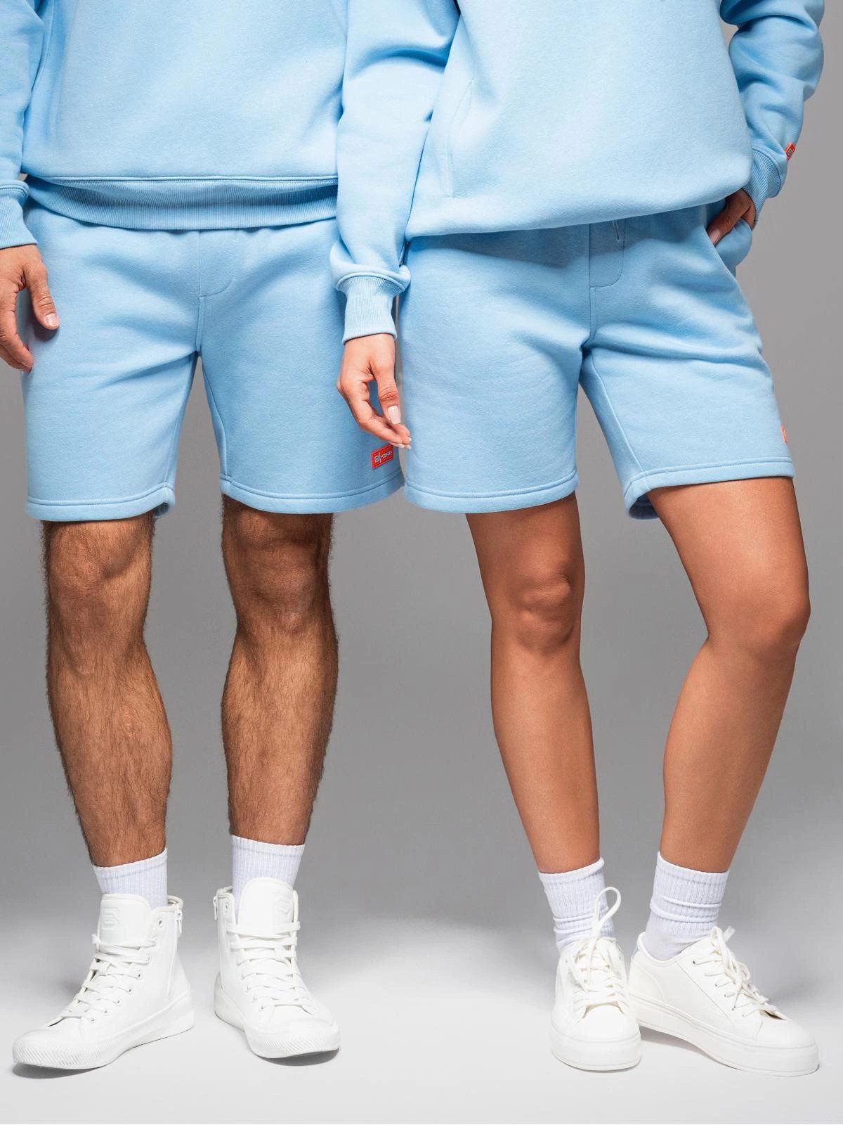 OMBRE Sweatshorts Unisex-Sweatshorts mit Kordelzug in günstig online kaufen