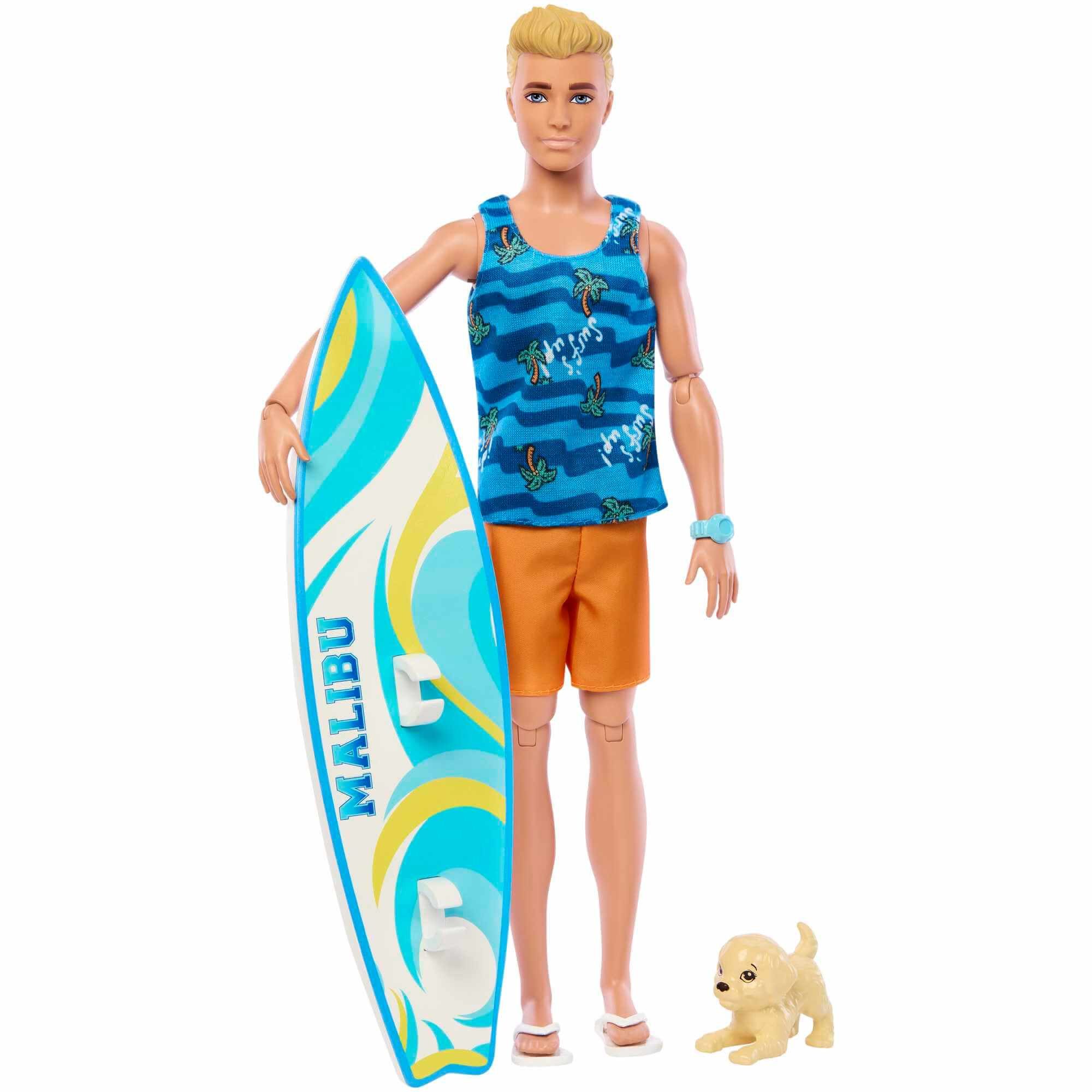Mattel® Anziehpuppe Mattel HPT50 - Barbie Ken Surfer-Puppe & Accy günstig online kaufen