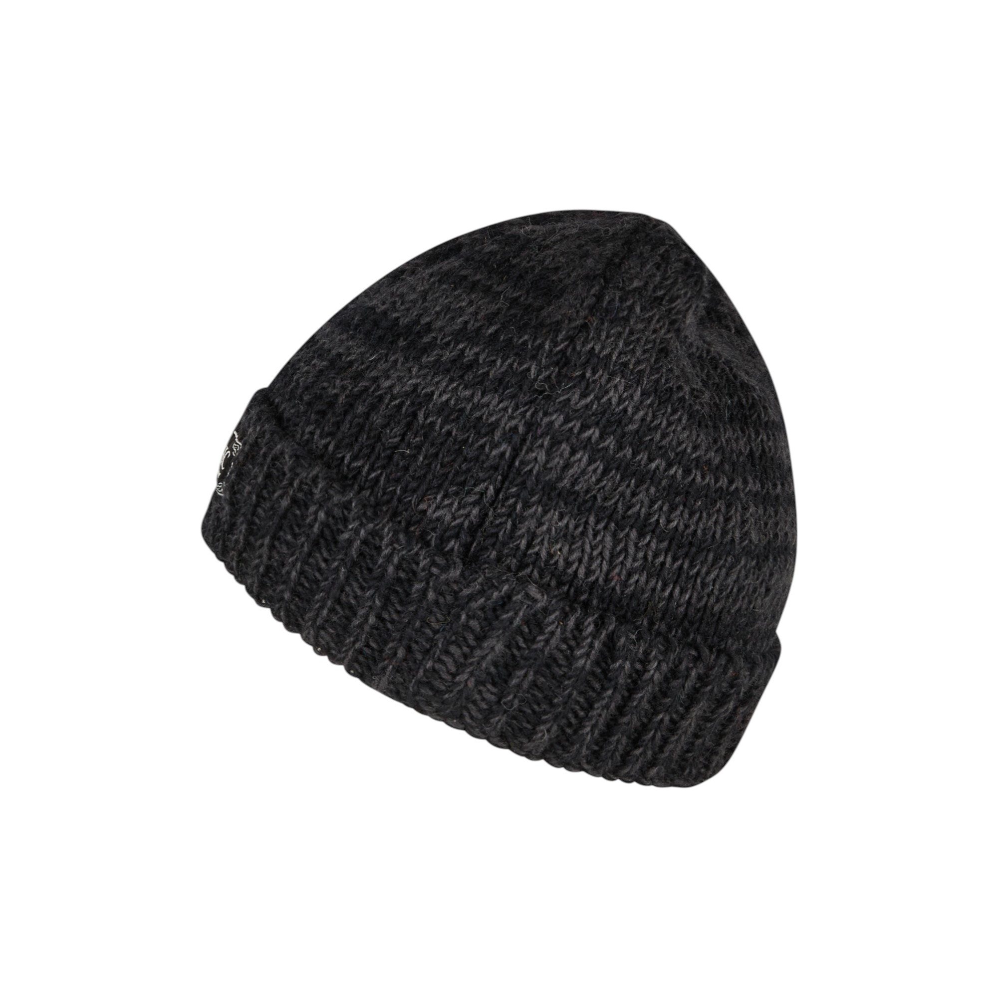 THC Natural Line Strickmütze THC Schafwoll Rollcap 809 anthrazit (1 Stück, günstig online kaufen