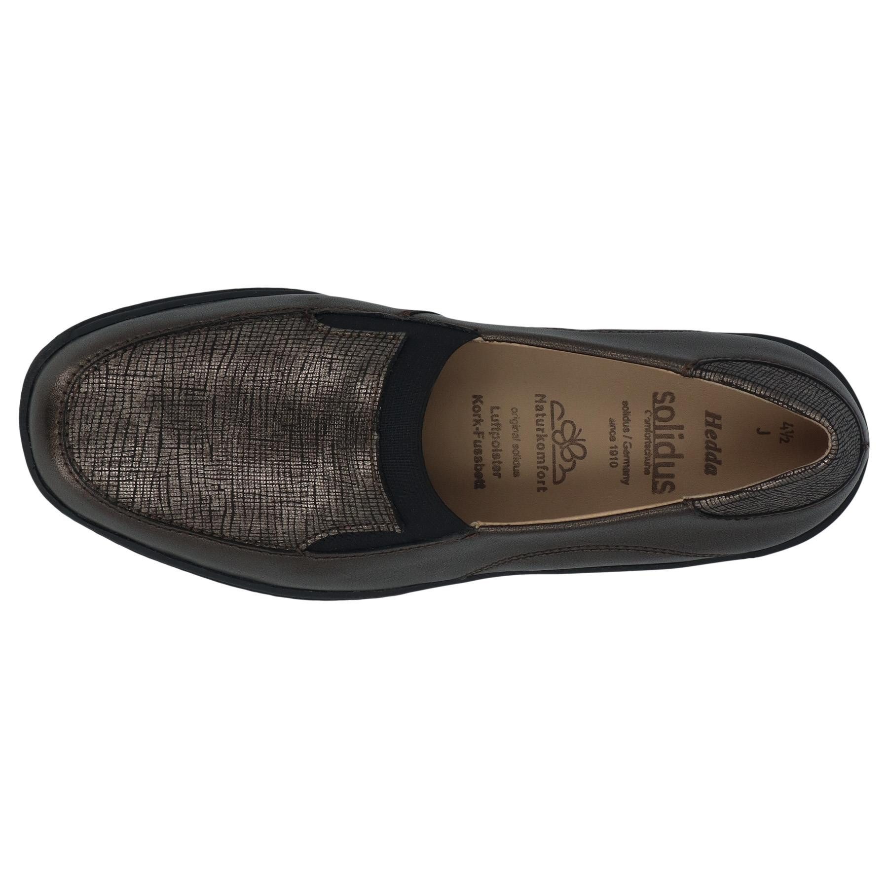 SOLIDUS Solidus Erwachsene Solidus Hedda Slipper Leder Schlappen