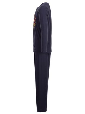 Henry Terre Schlafanzug Pyjama Set Langarm - Original Authentic Nightwear