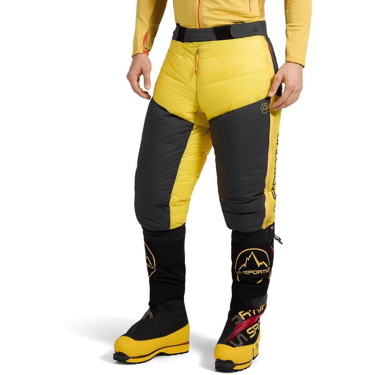 La Sportiva Skihose Olympus Tech Down Pant Hochwertige Daunenhose für extreme Kälte, ideal für Bergsteiger und