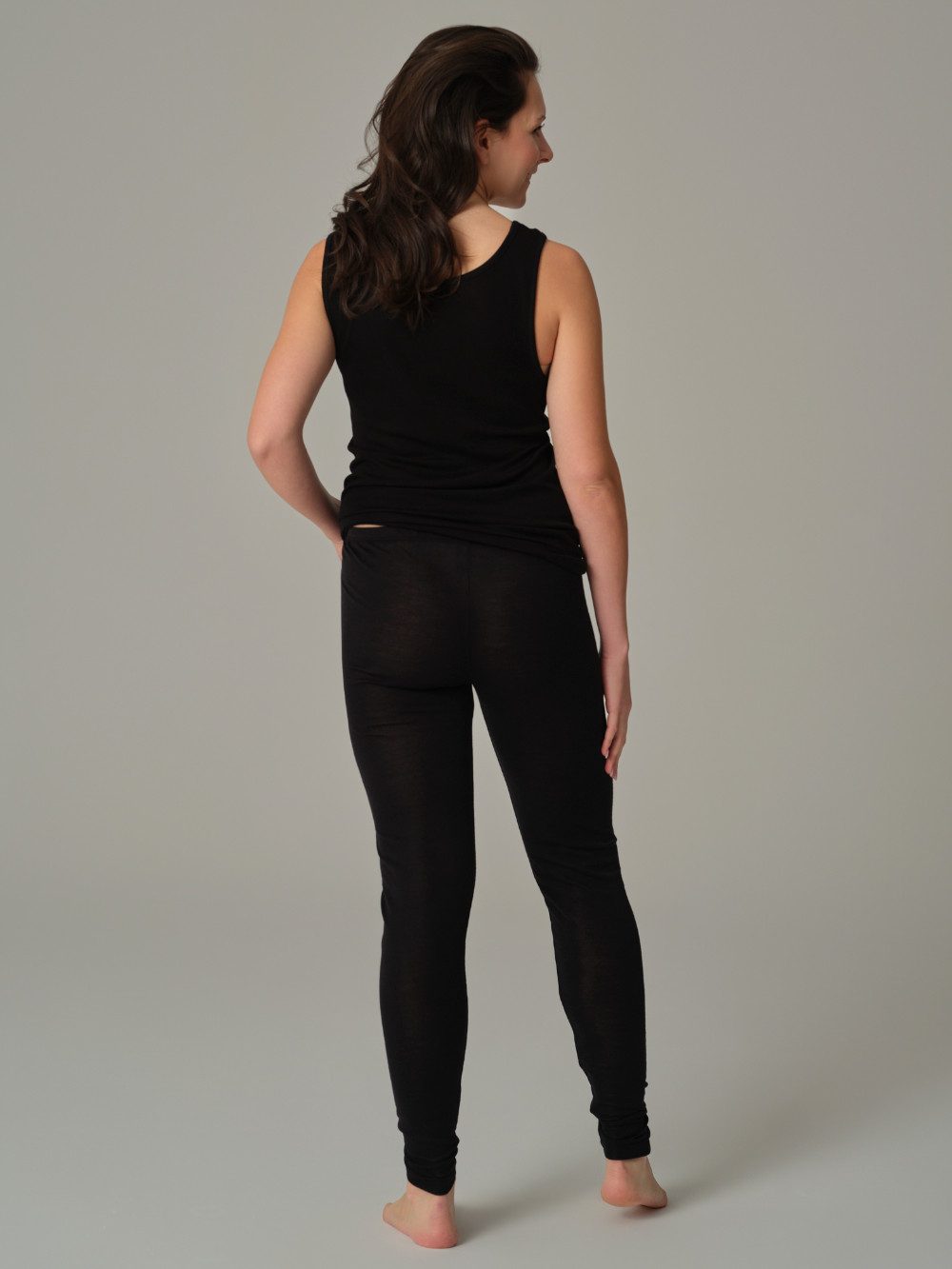 comazo Leggings aus Merinowolle und Seide
